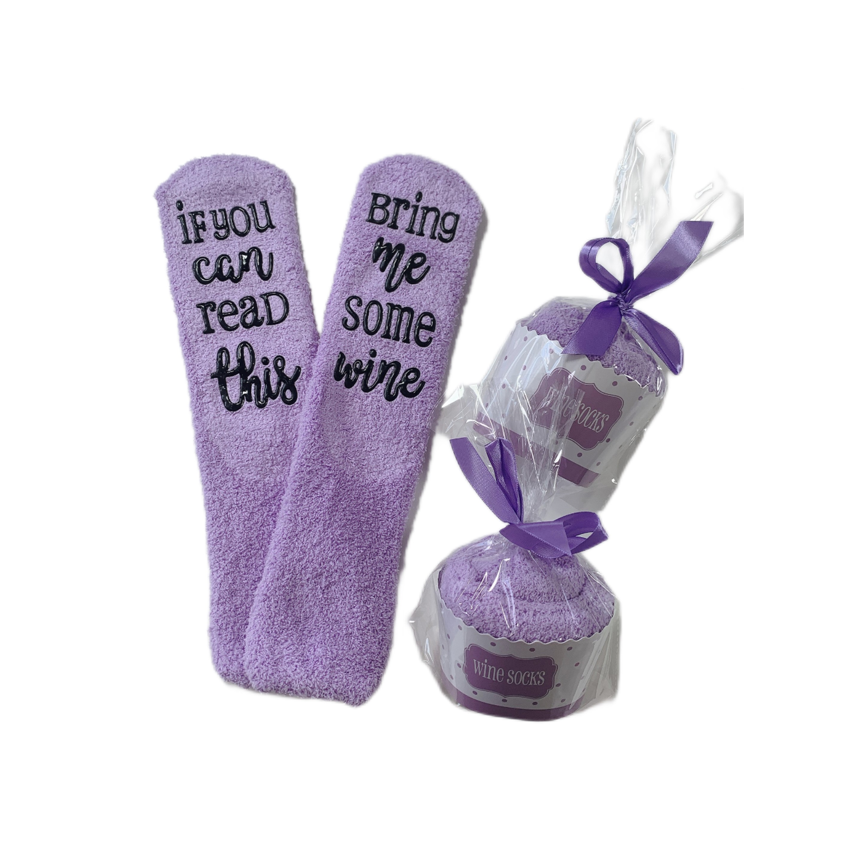 Funny Wine Sock with Cupcake Package (direct import) 5
