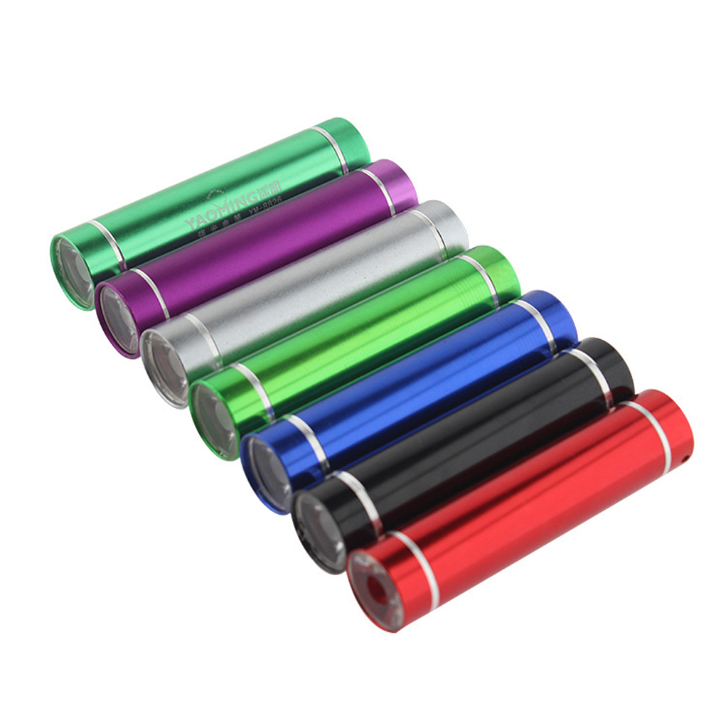 Mini AAA battery LED flashlight electric torch 5