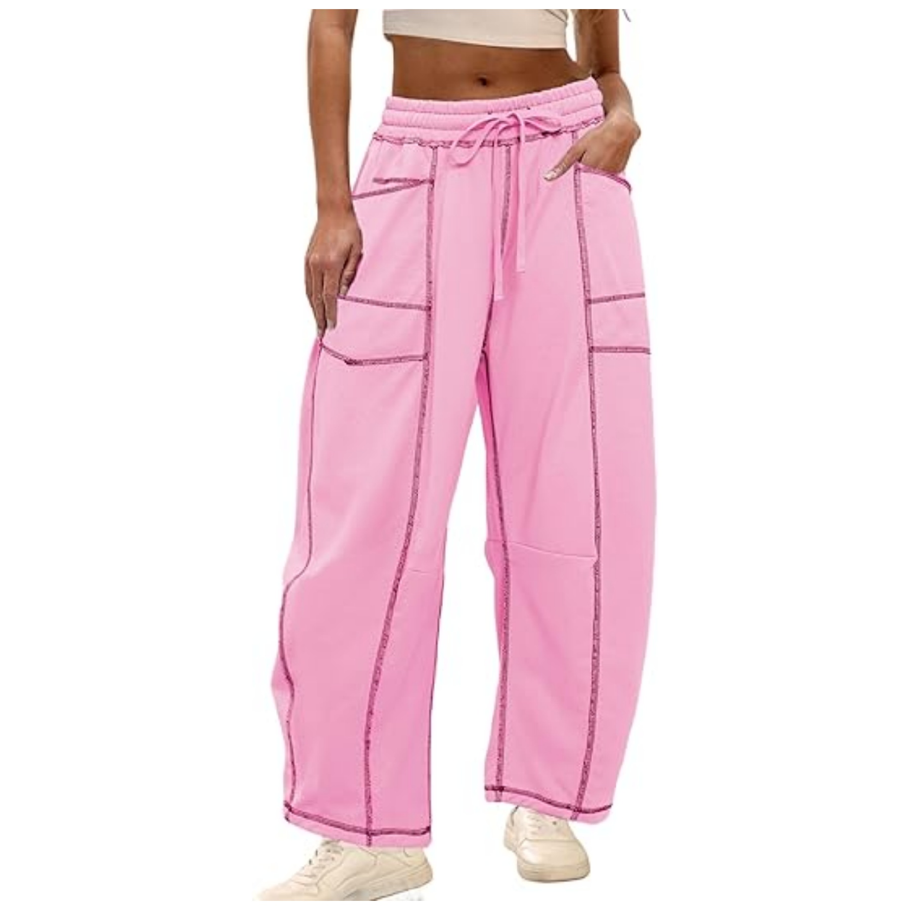 Womens Baggy Barrel Pants 8