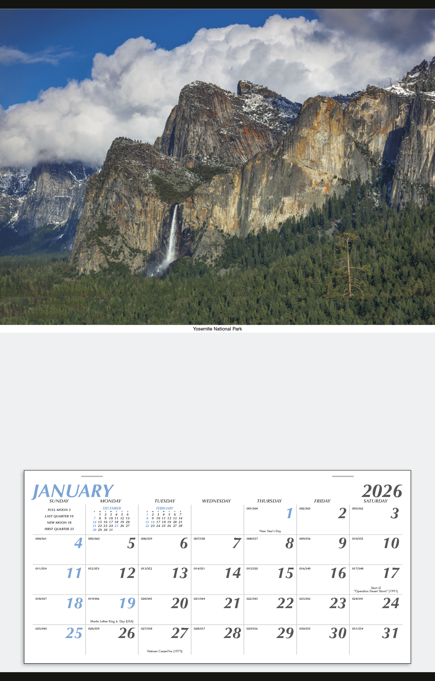 Triumph® Calendars Large Hanger Calendar 36