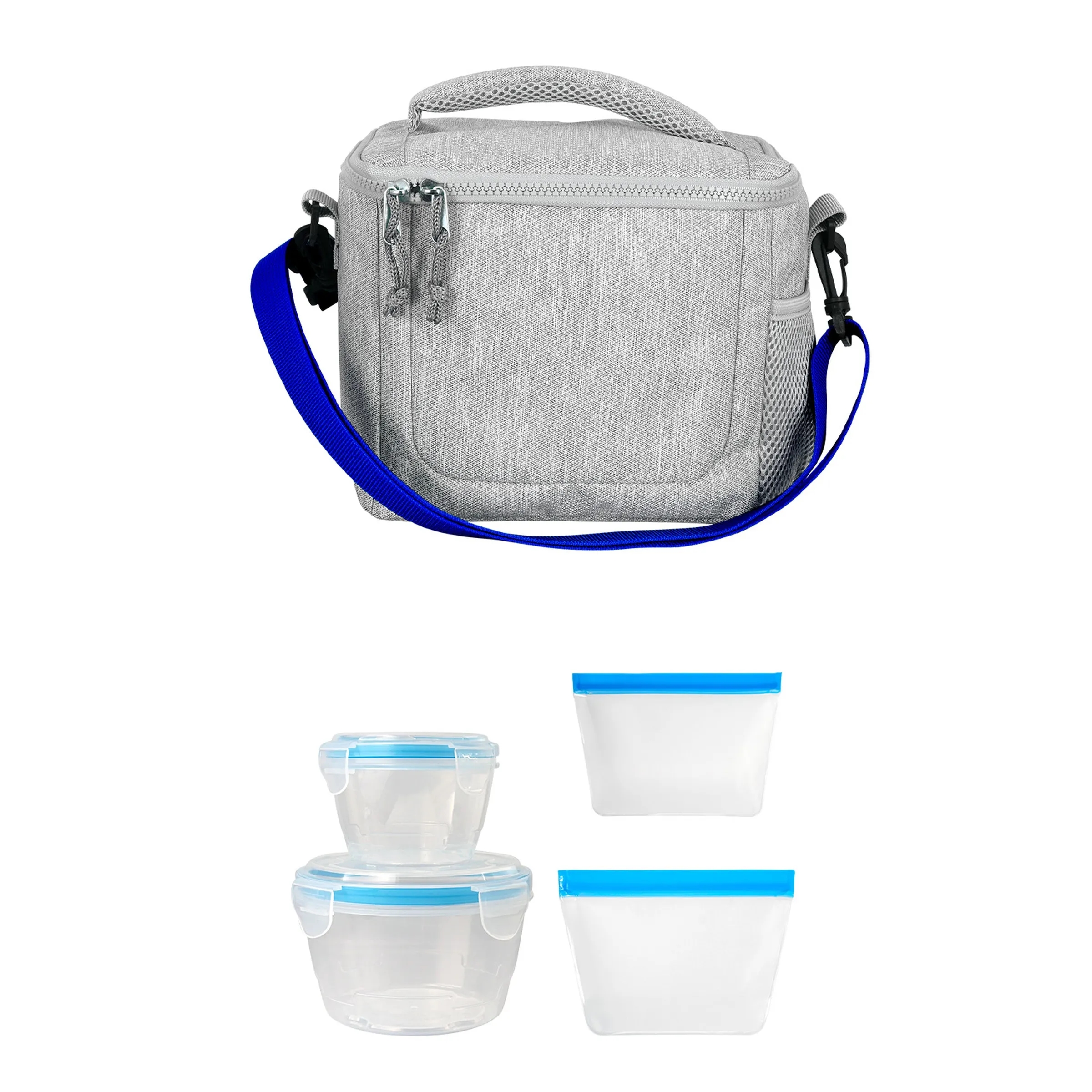 Adventure Cooler Nested Bagged Lunch Set 4