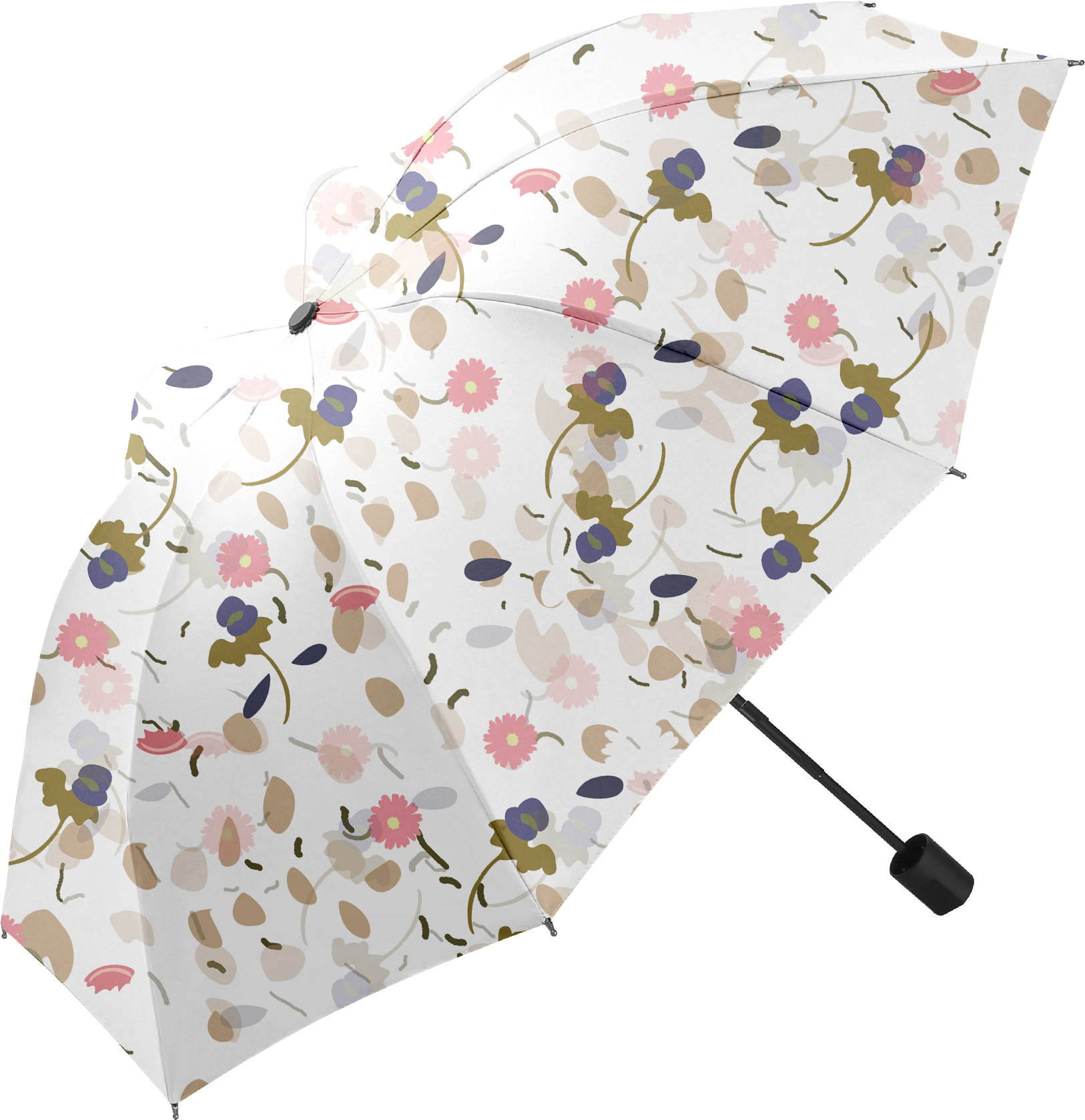Customized Full Color Printing Manual 8 Rib Umbrella 1