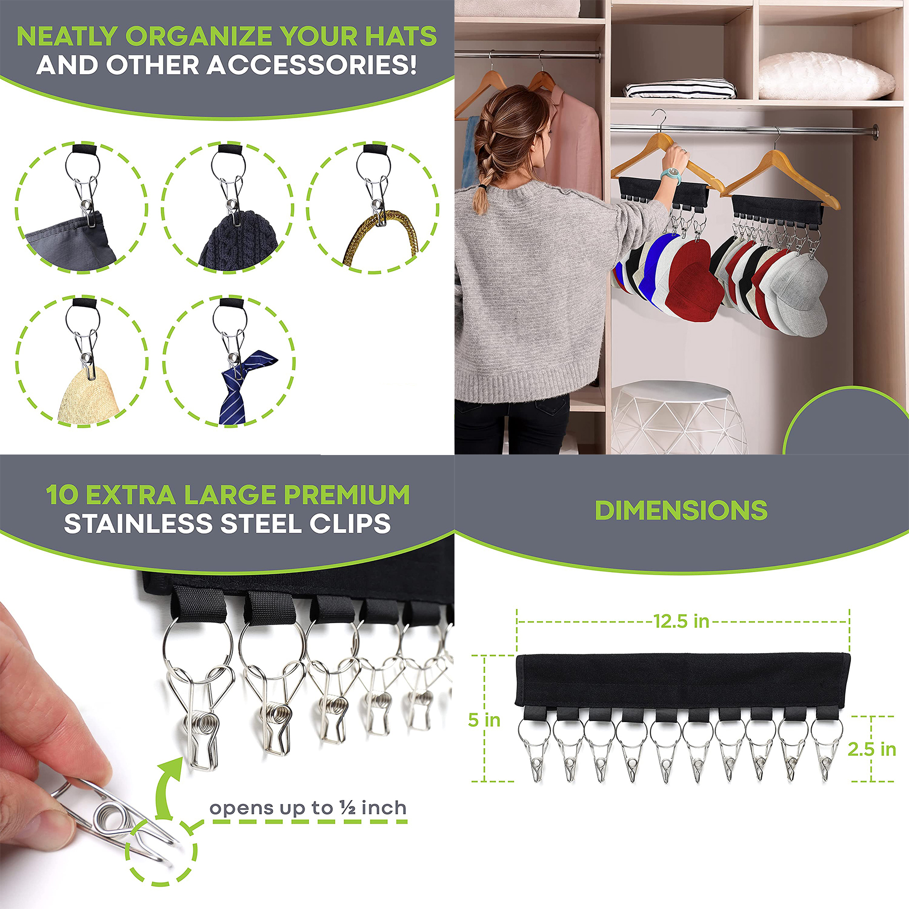 Hat Organizer Holder 2