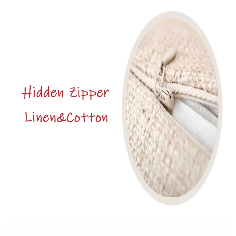 Custom Design Linen Pillow Case MOQ 100PCS 2