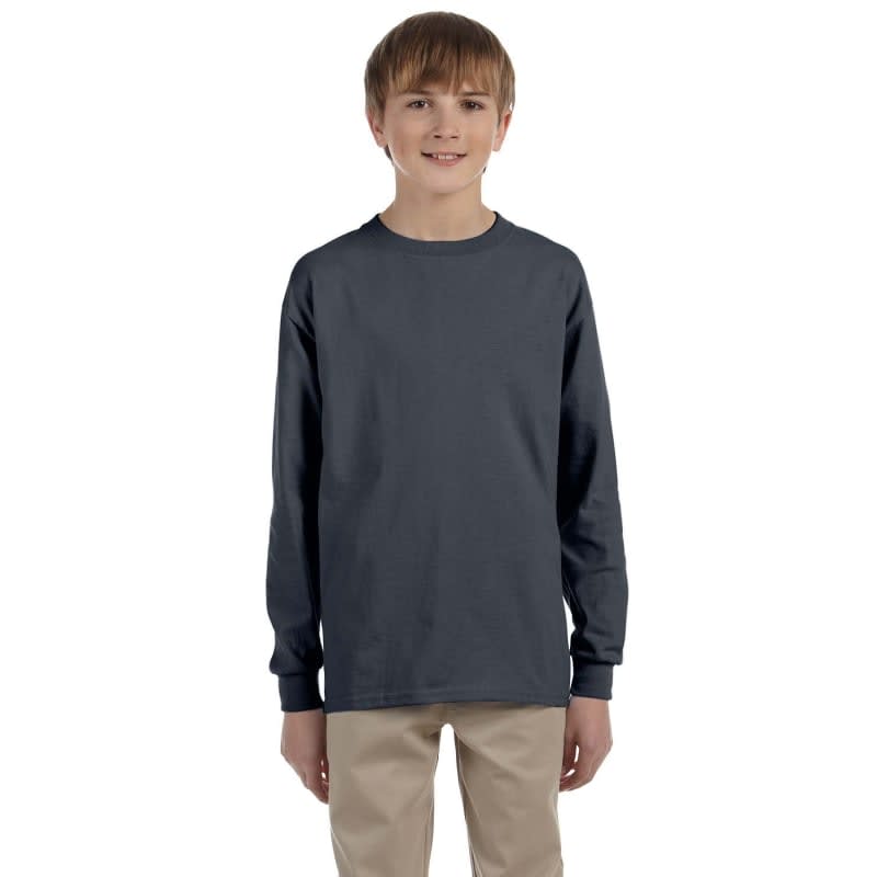 Gildan Ultra Cotton® Youth 6 Oz. Long-Sleeve T-Shirt 12