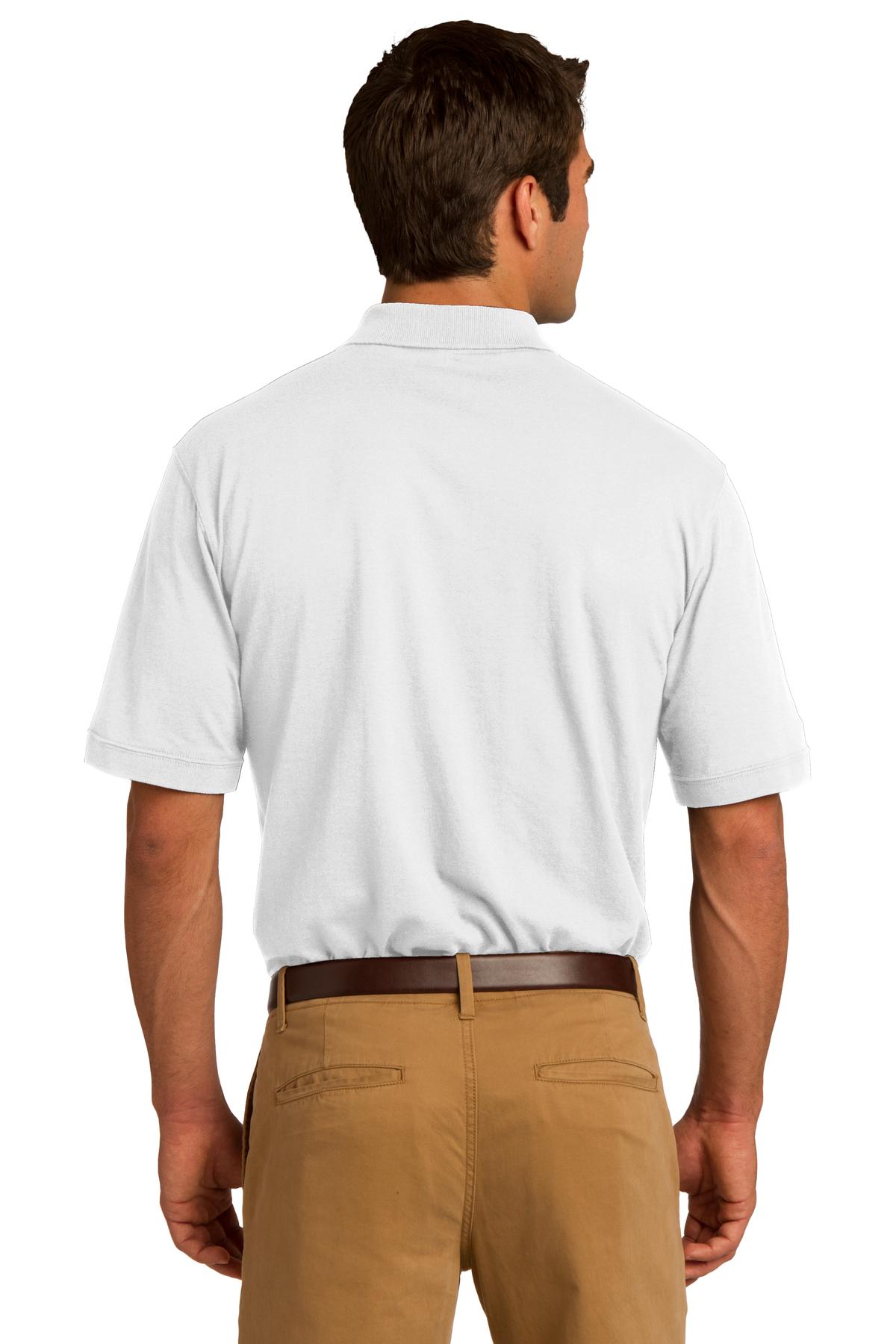 Port & Co Core Blend Jersey Knit Pocket Polo. KP55P 45