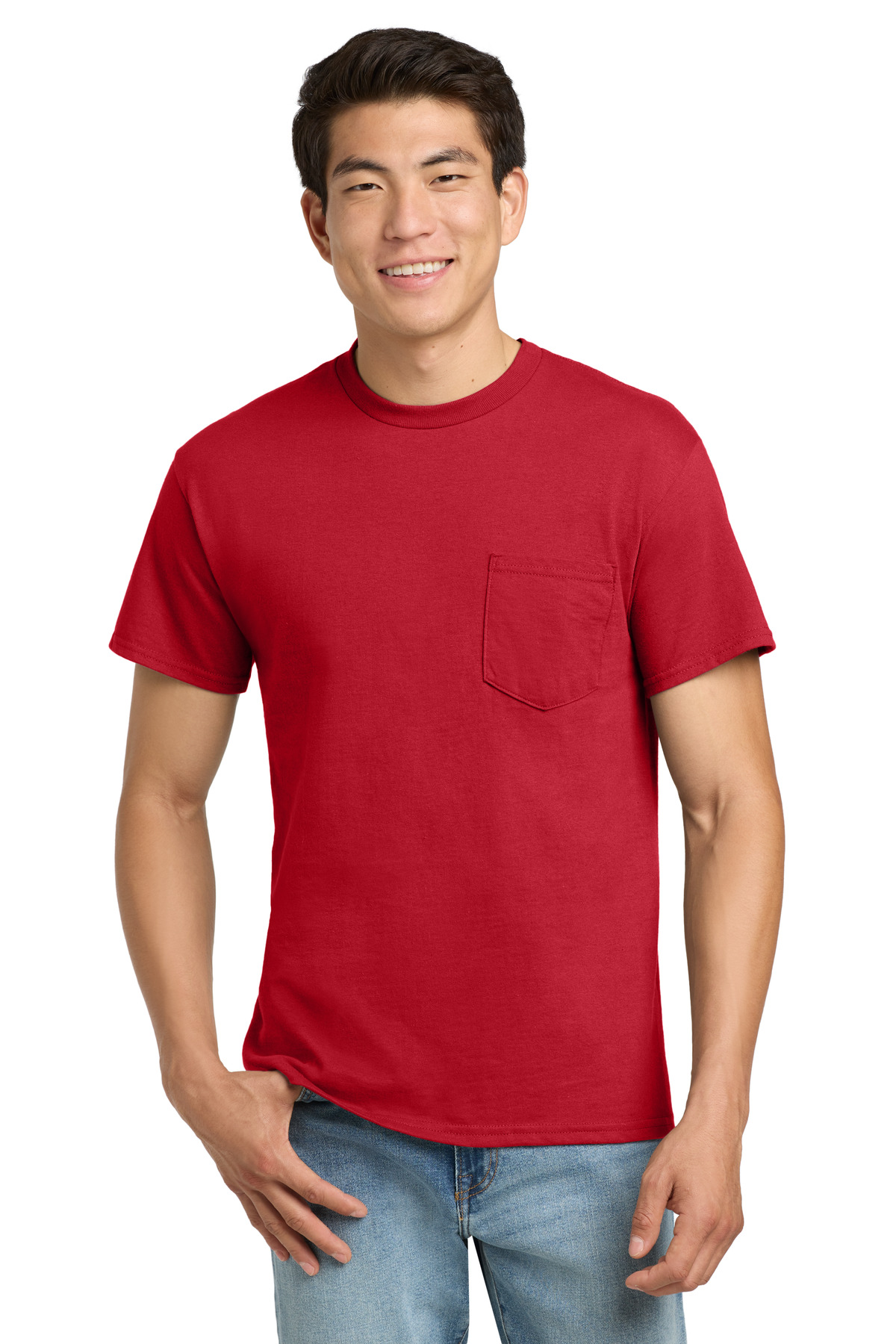 Gildan - Ultra Cotton 100% US Cotton T-Shirt with Pocket. 2300 61