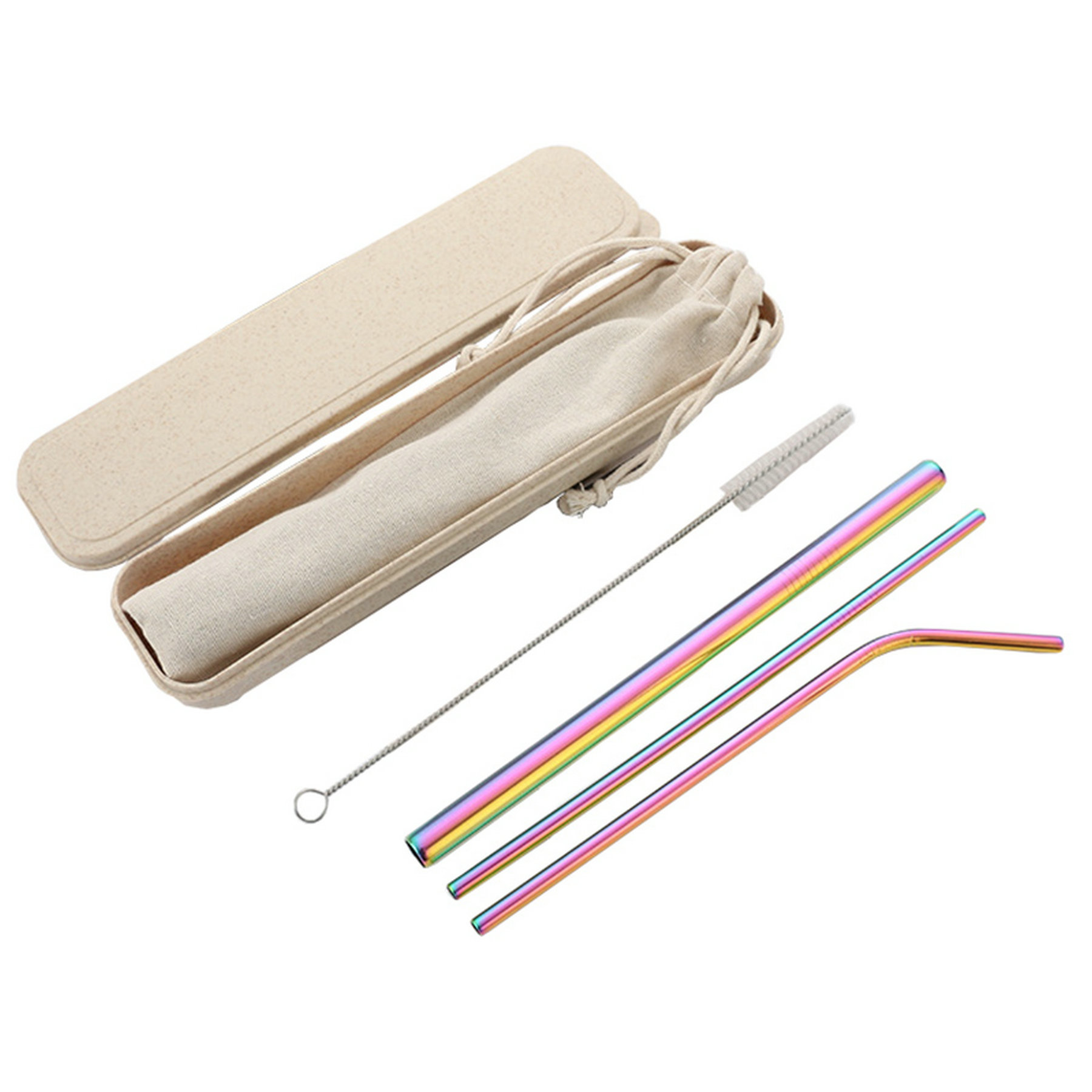 Stainless Steel Straw Set 1