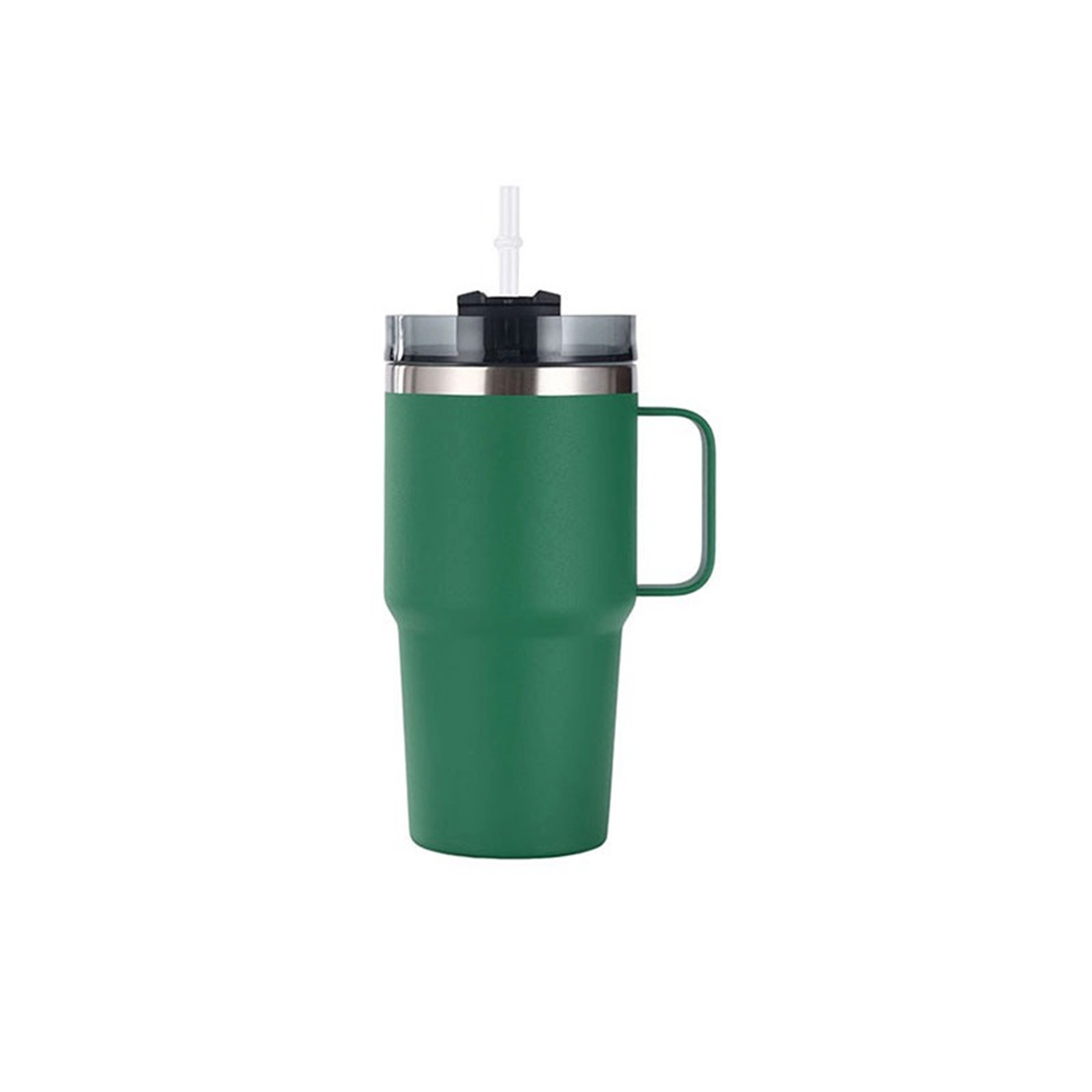 20 Oz. Double Wall Vacuum Mug with Handle & Straw 7
