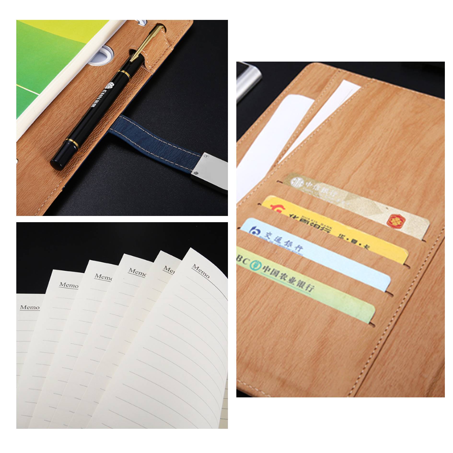 Notebook w/Power Bank & Flash Drive/Pen Gift Set 5