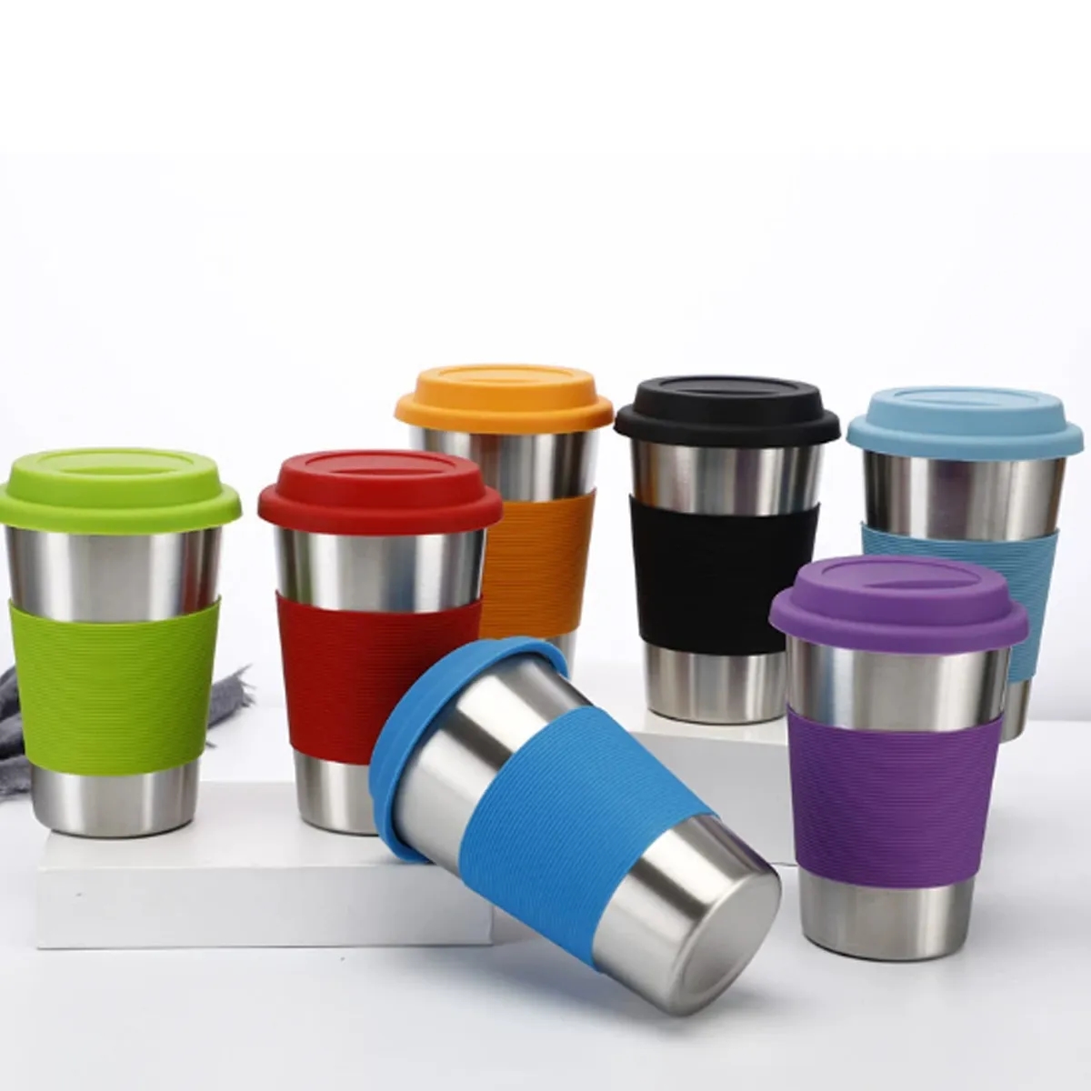 17 Oz. Stainless Steel Tumbler With Reusable Straw 4
