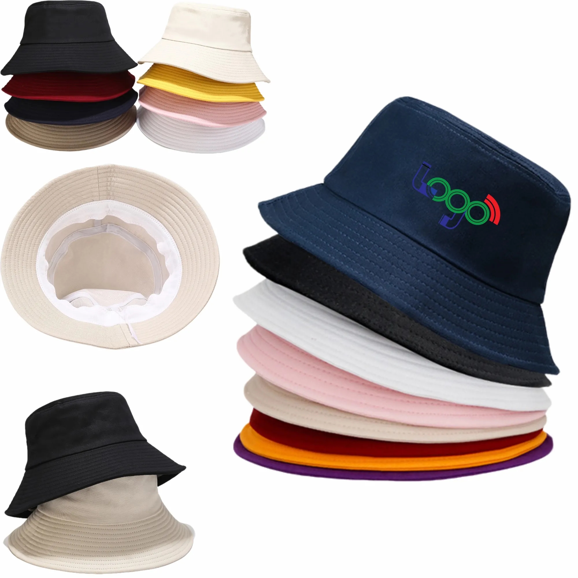 Quick - Dry Outdoor Bucket Hat, Customizable Logo