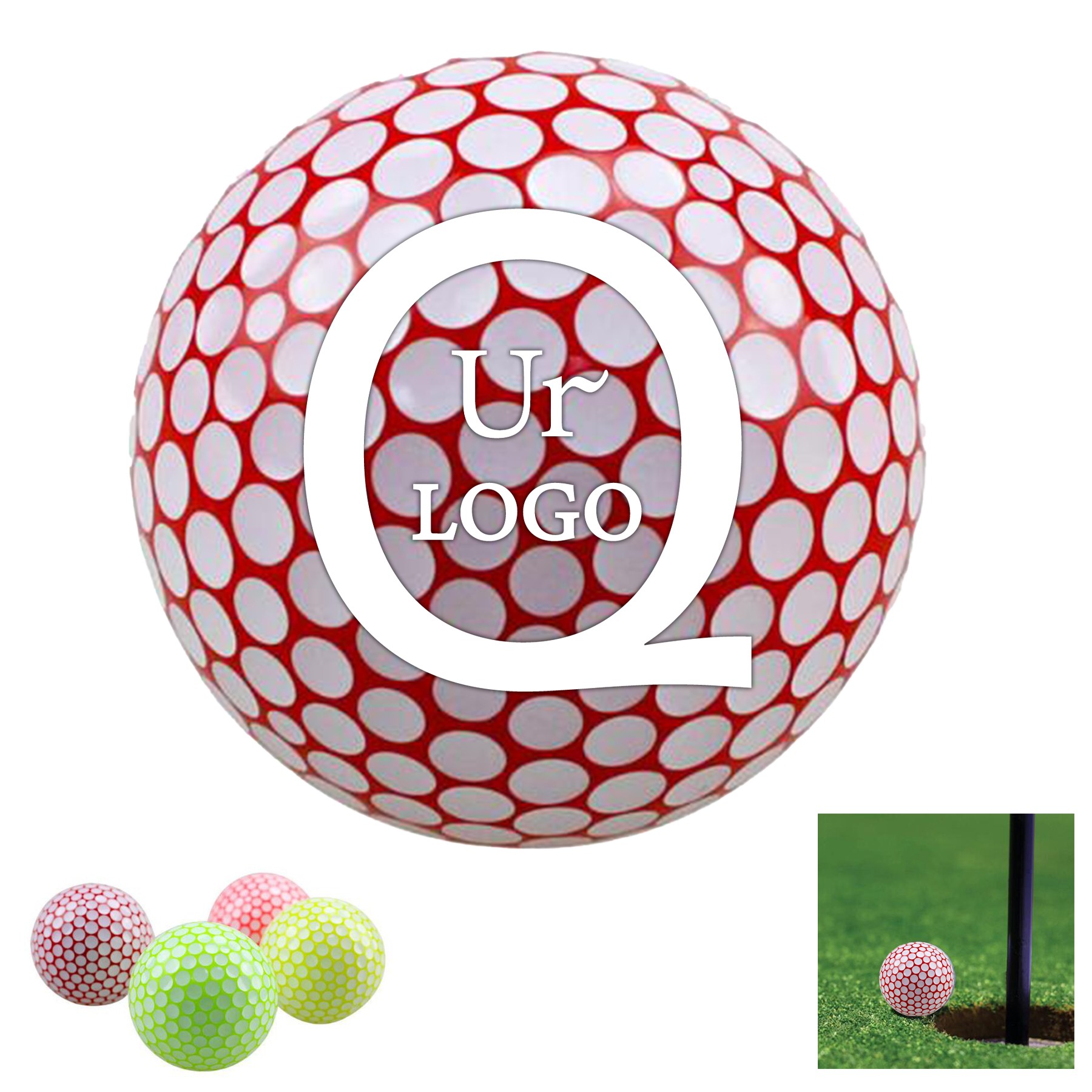 3-Layer Practice Golf Ball