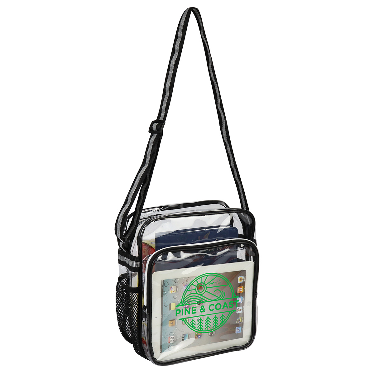 Diamond Clear TPU Messenger Bag 20