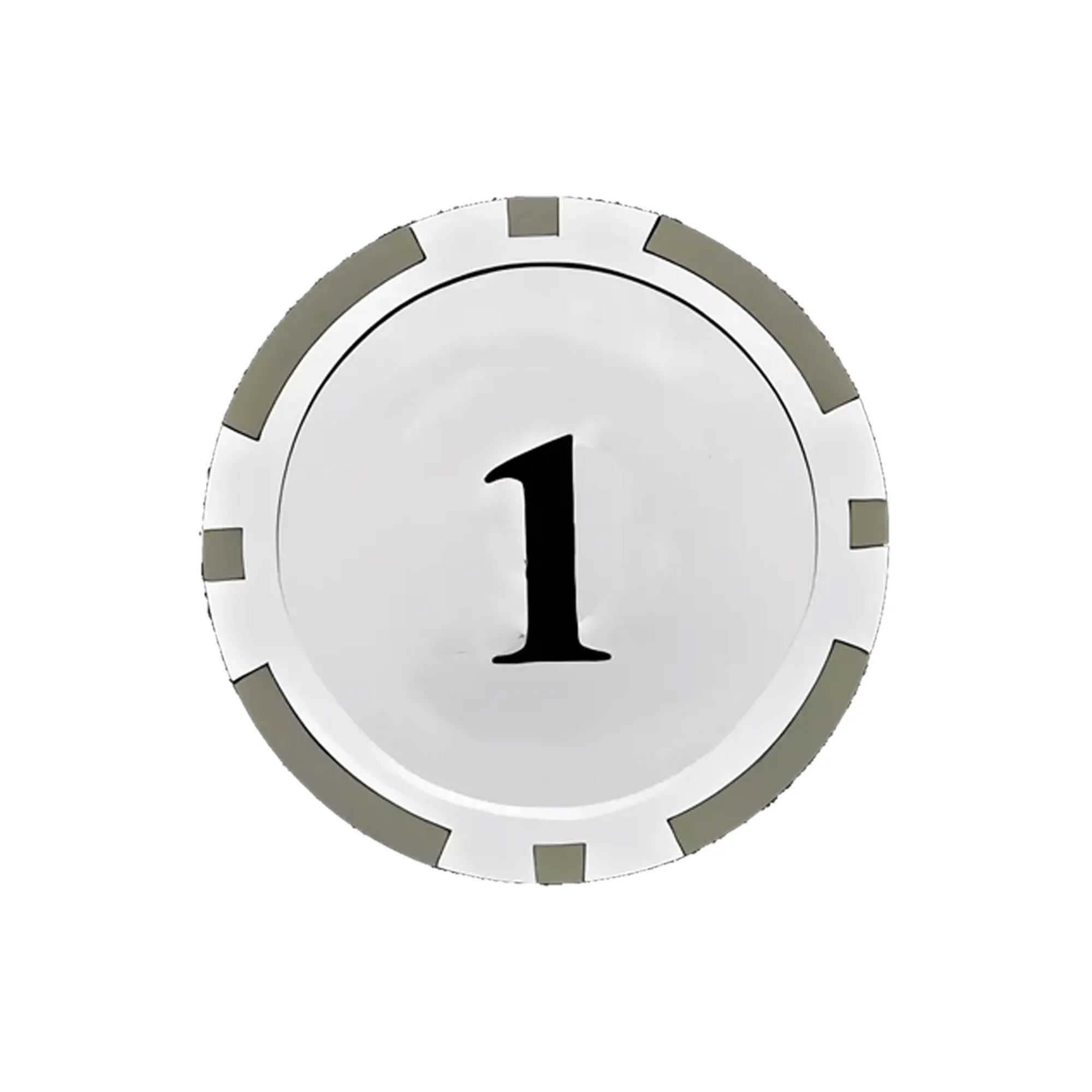 Eco-Friendly Striped Dice Poker Chips Casino Gameplay 6