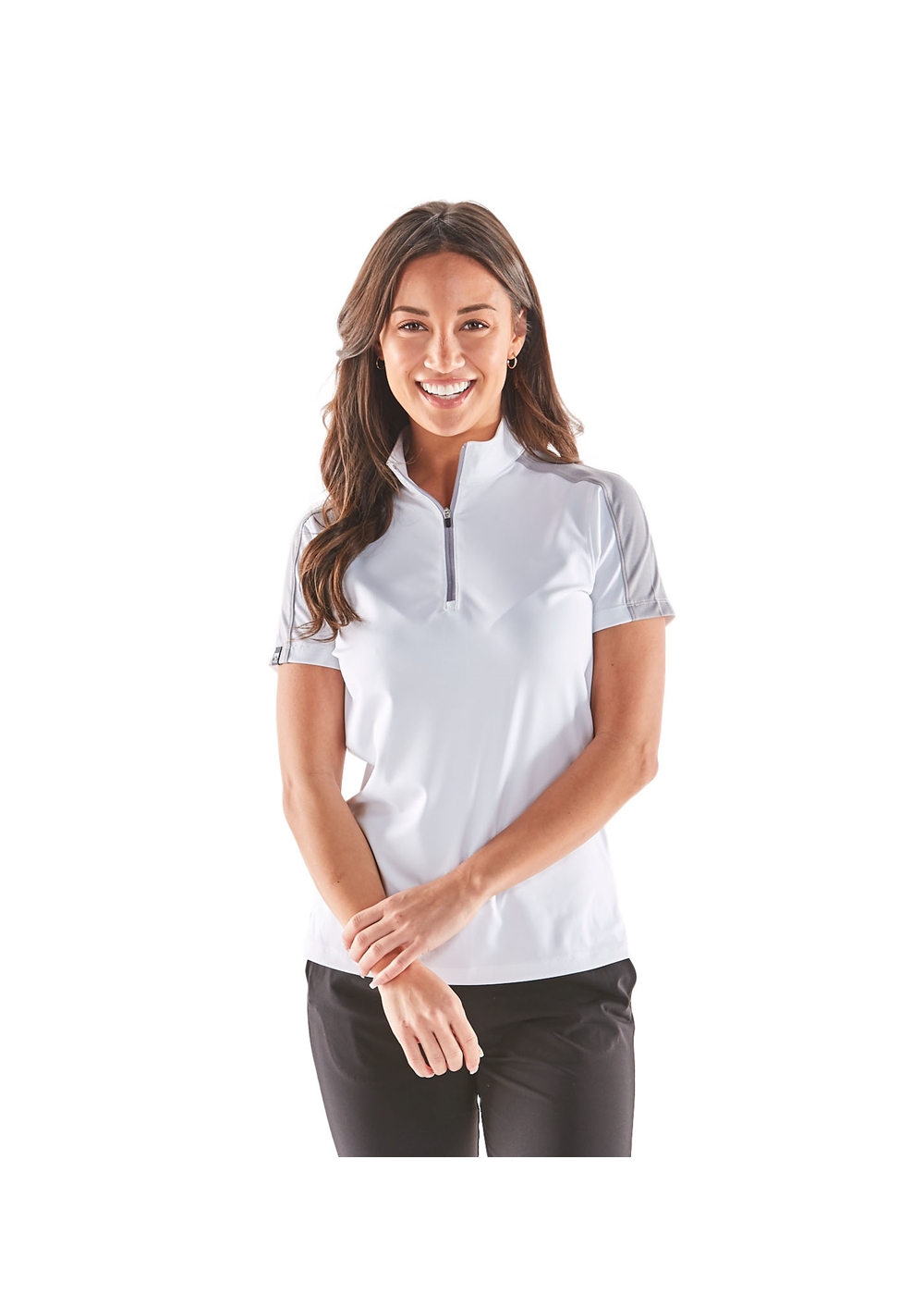 Storm Creek Women's Activator Colorblock Short Sleeve Polo 21