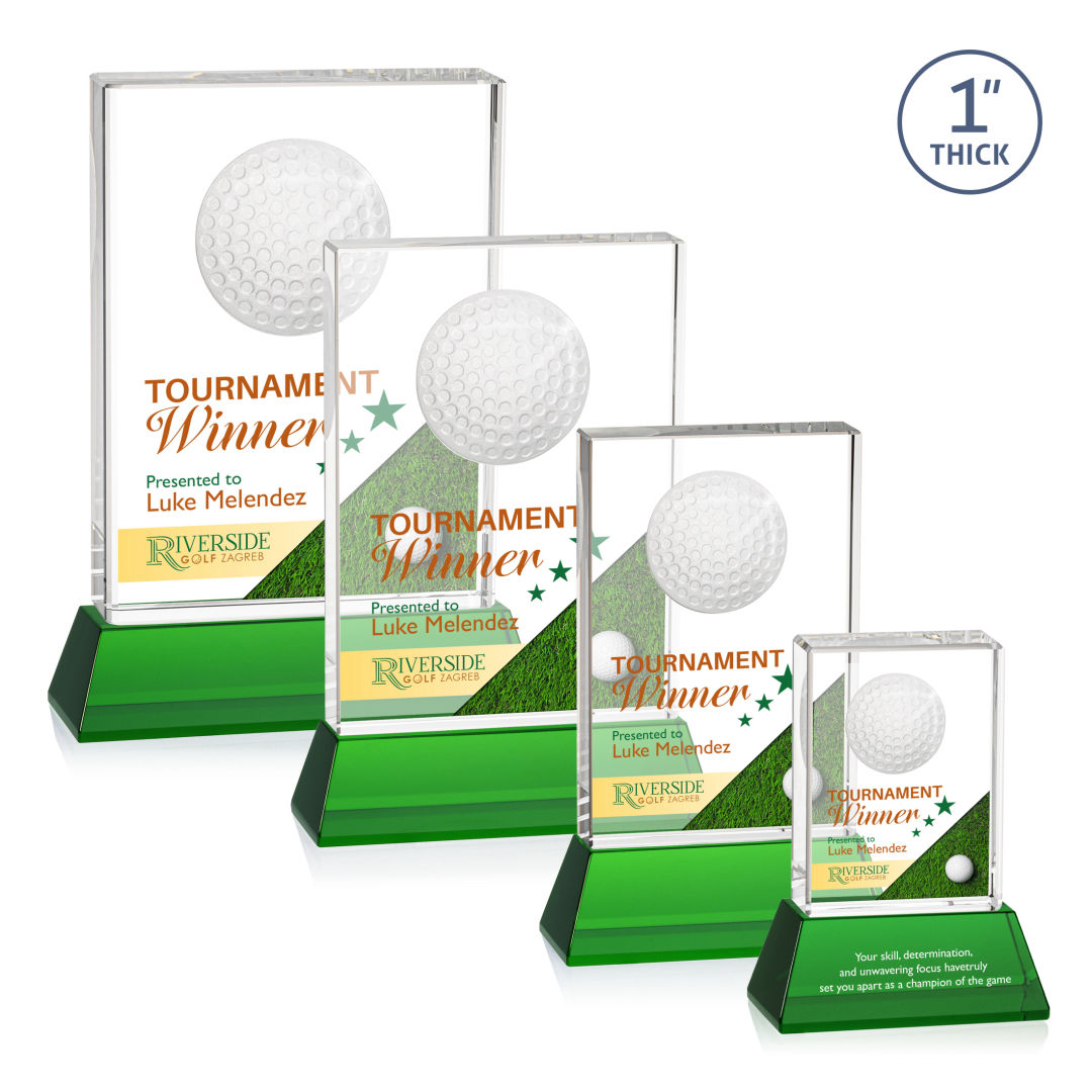 Pennington Golf VividPrint™ Award on Base - Green 7