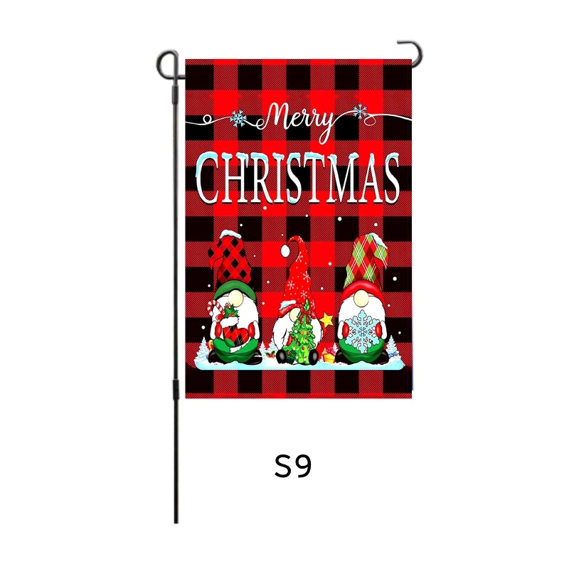 Home Decorative Merry Christmas Garden Flag 10