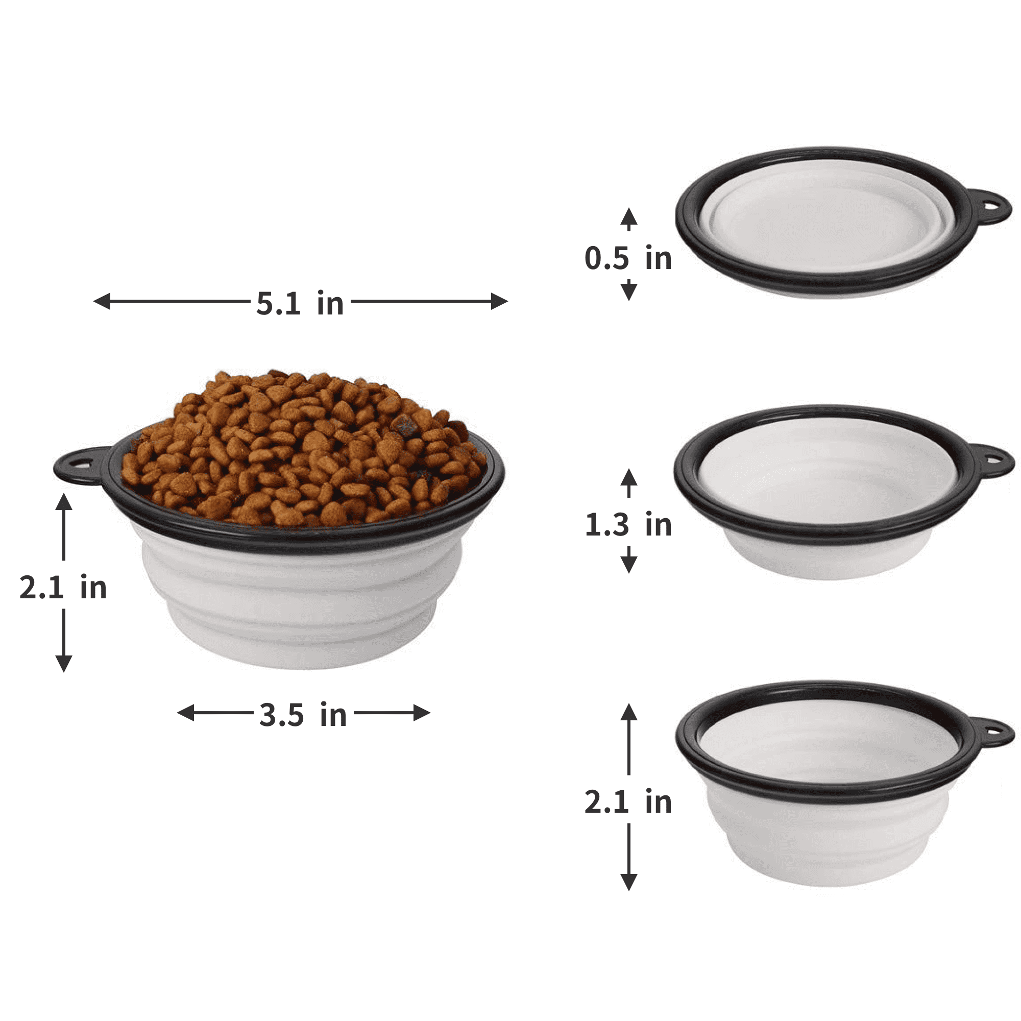 Dogs Cats Pet Portable Water Bowl 4