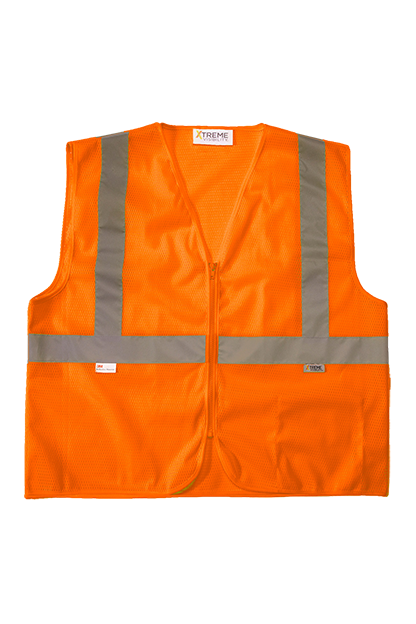 Xtreme Visibility Value Class 2 Zip Mesh Vest