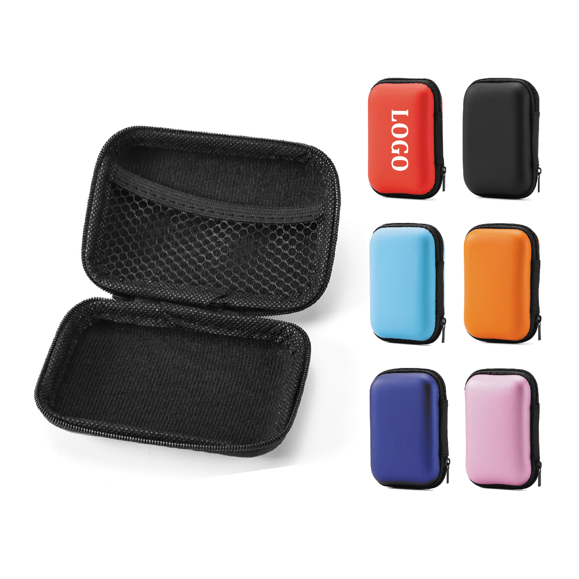 Eva Case Manufacture Travel Carrying Electronics Storage Organizer Case Eva Bag With Zipper 11