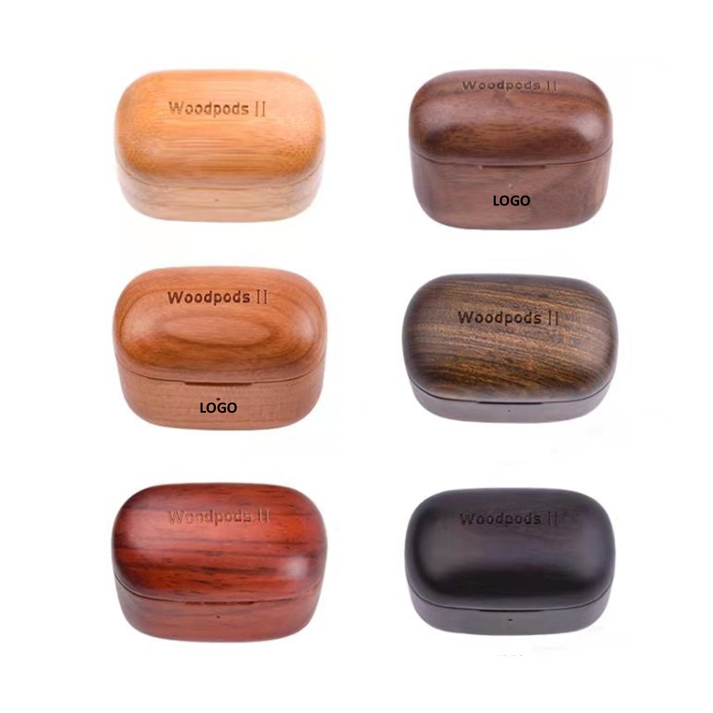 Wooden Wireless Ear Bud 4