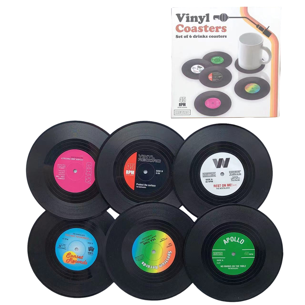 4 " Vinyl Record Retro Coaster 3