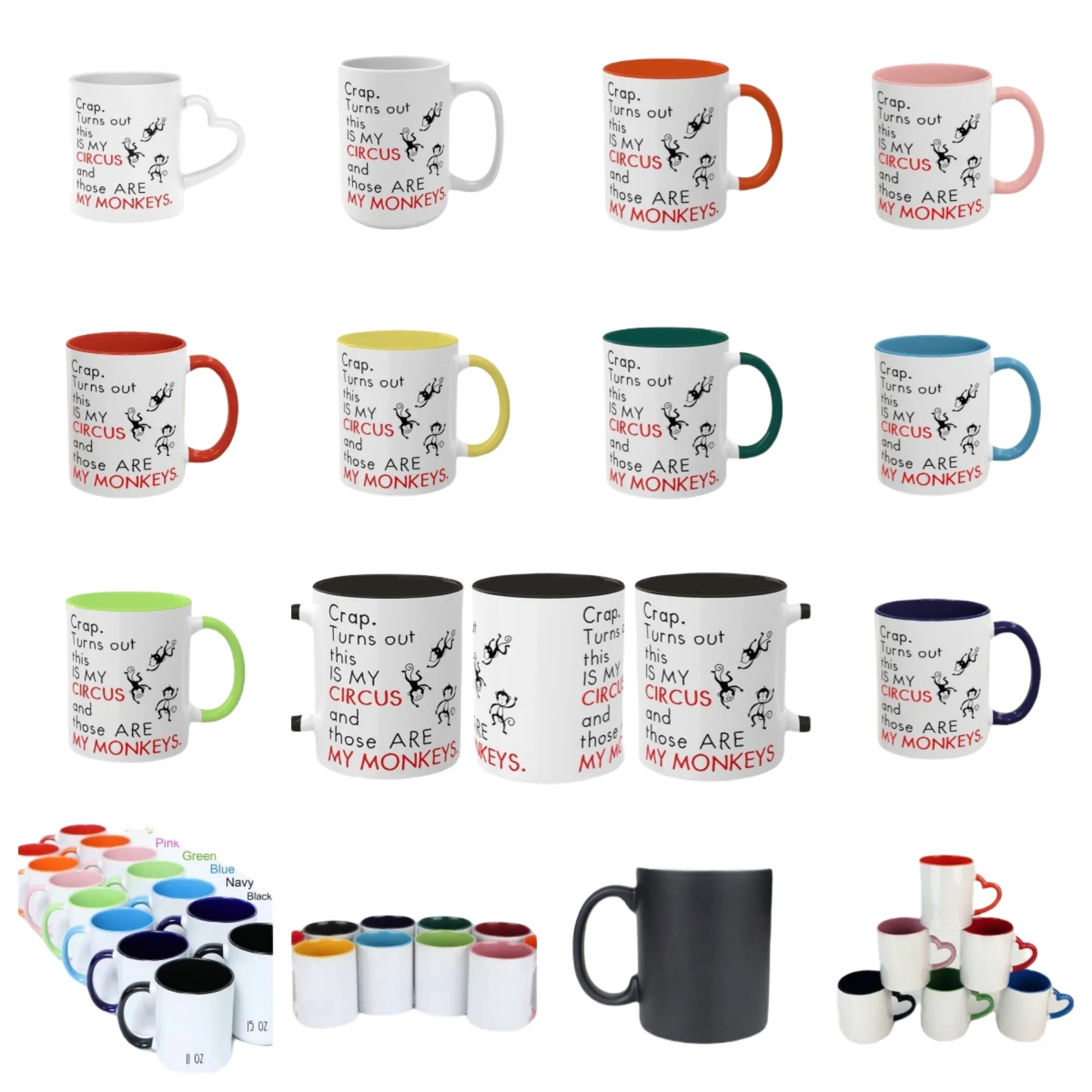 11oz Inside Color-Coated Mug 16