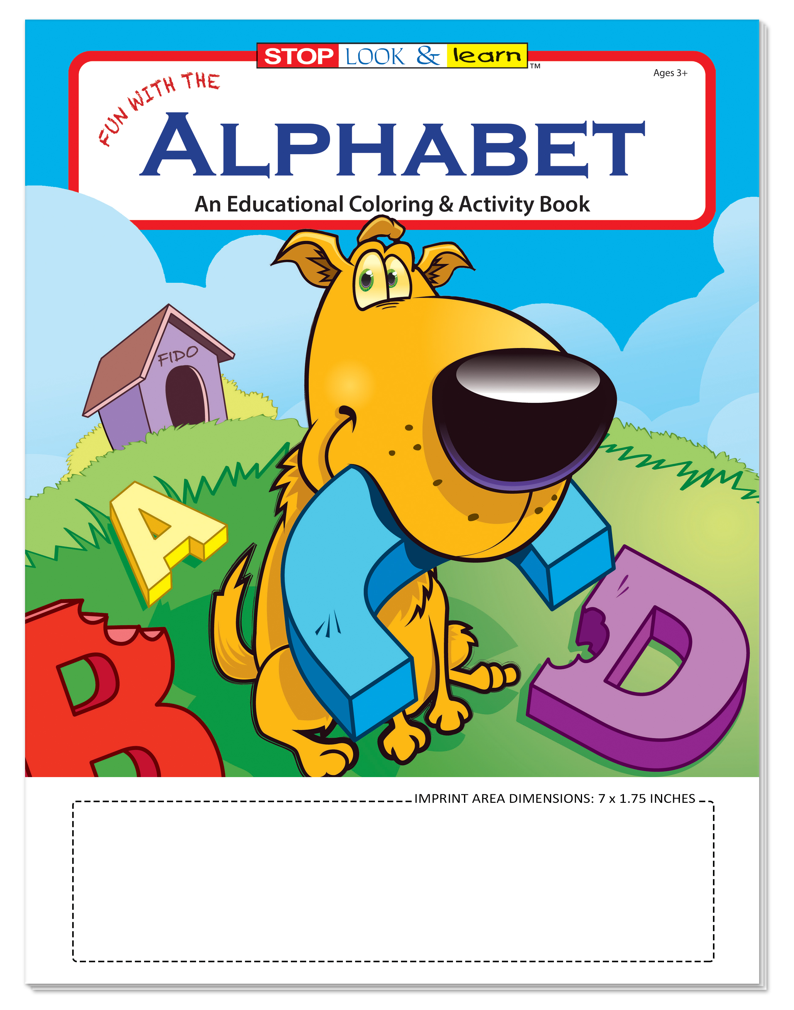 COLORING BOOK - Fun With The Alphabet Coloring & Activity Book 3