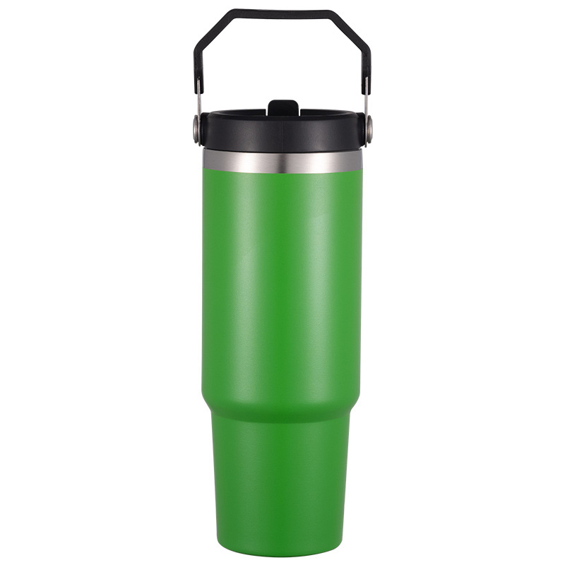 30 oz Stainless Steel Tumbler W/ Straw 7