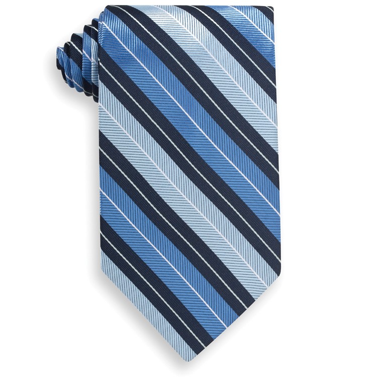 Mansfield Blue Stripe Tie 2