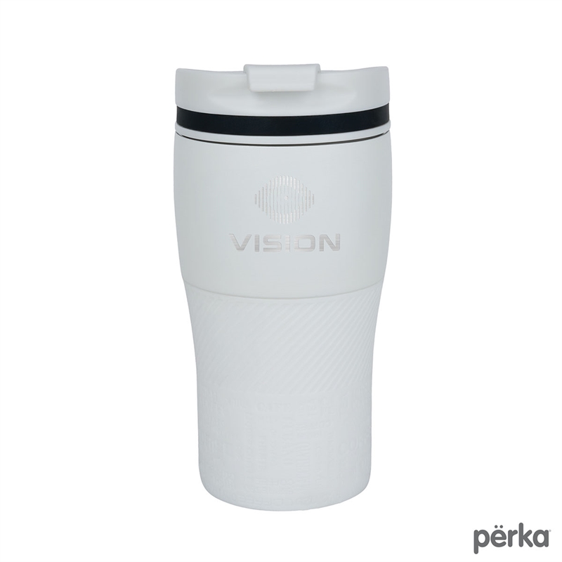 Perka® Cortado 12 oz. Double Wall Recycled Stainless Steel Coffee Tumbler 146