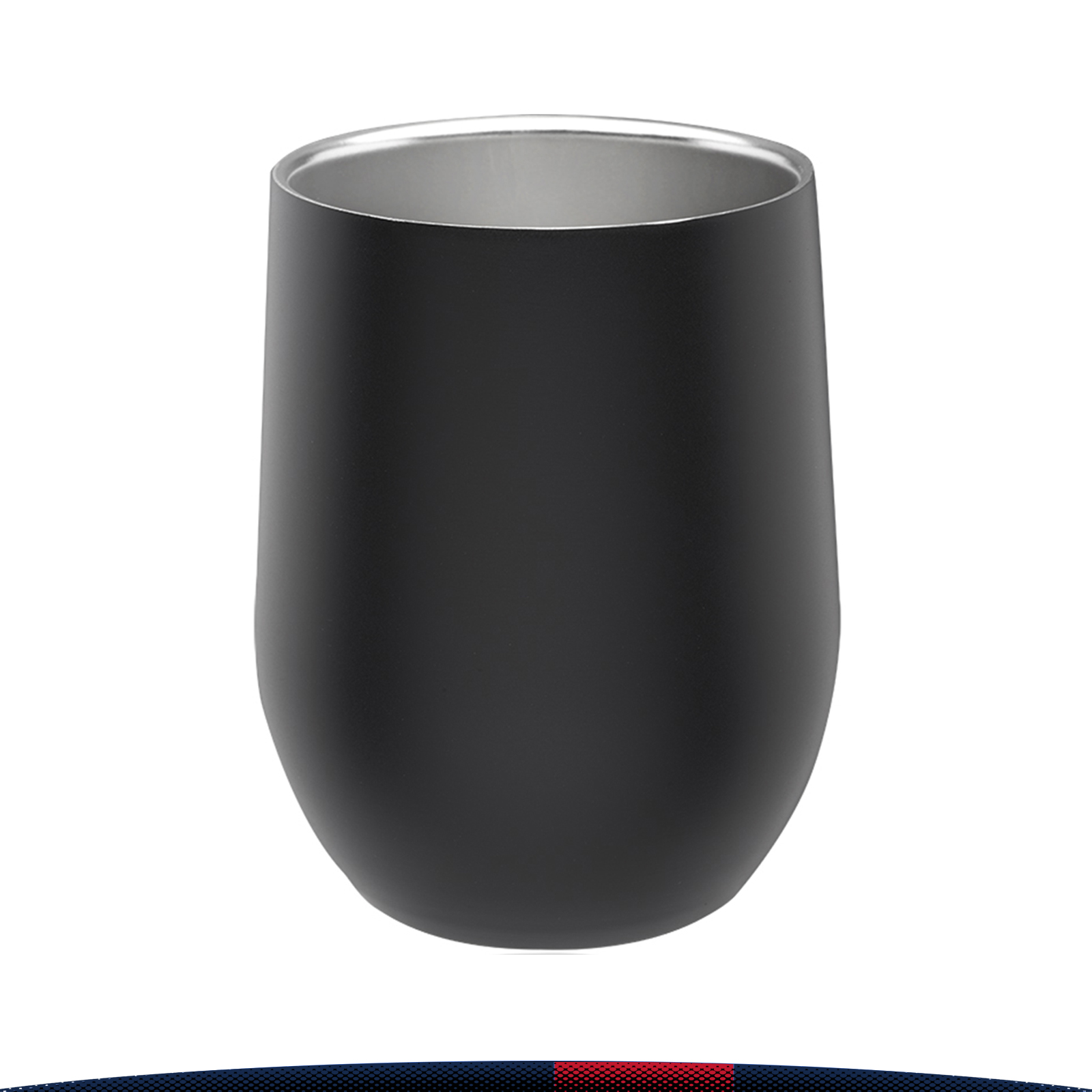 11 oz. Stainless Steel Wine Glasses 1