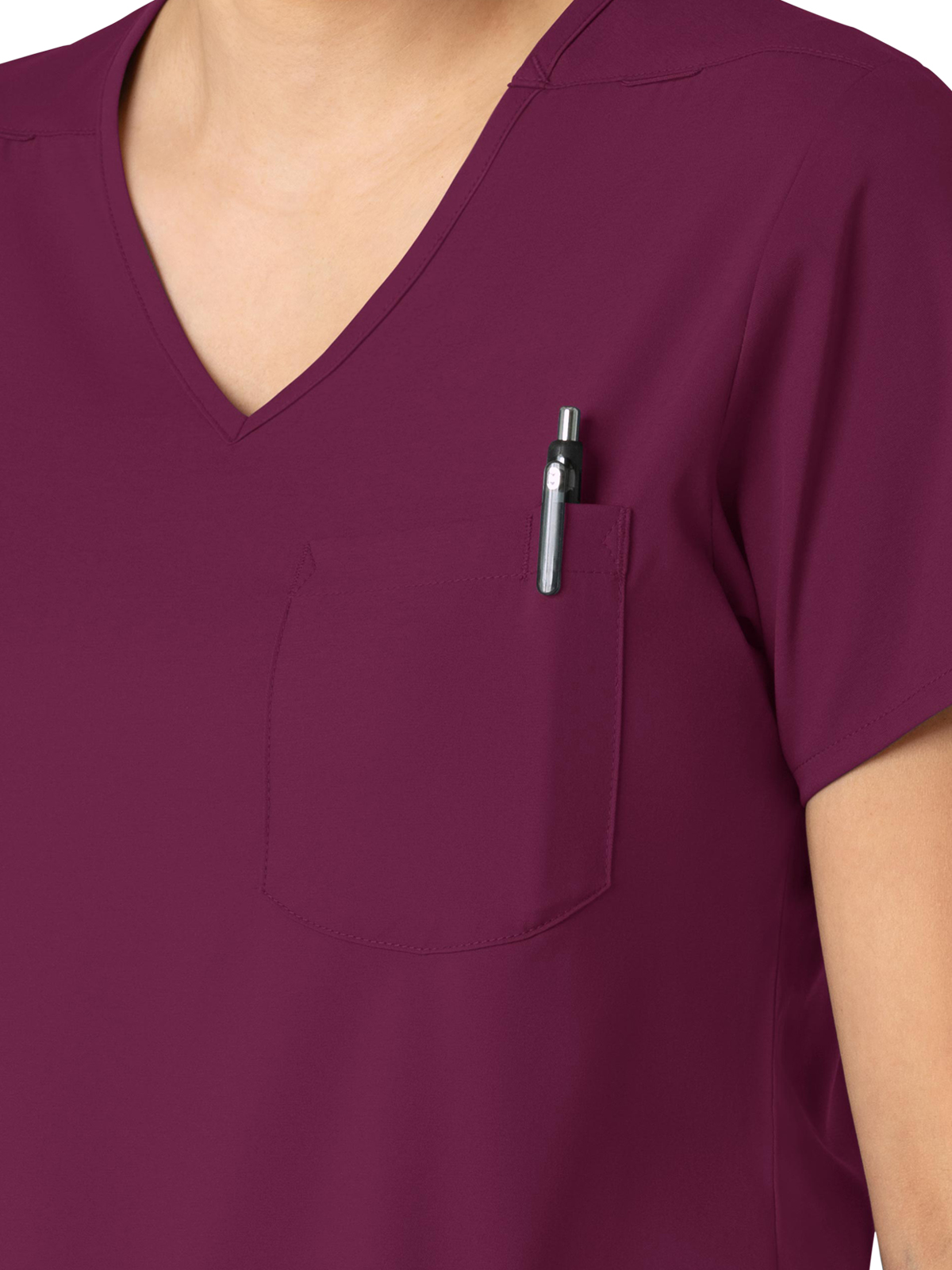 Wink - Boundless - Women's Two-Pocket Tuck-In V-Neck Top 7