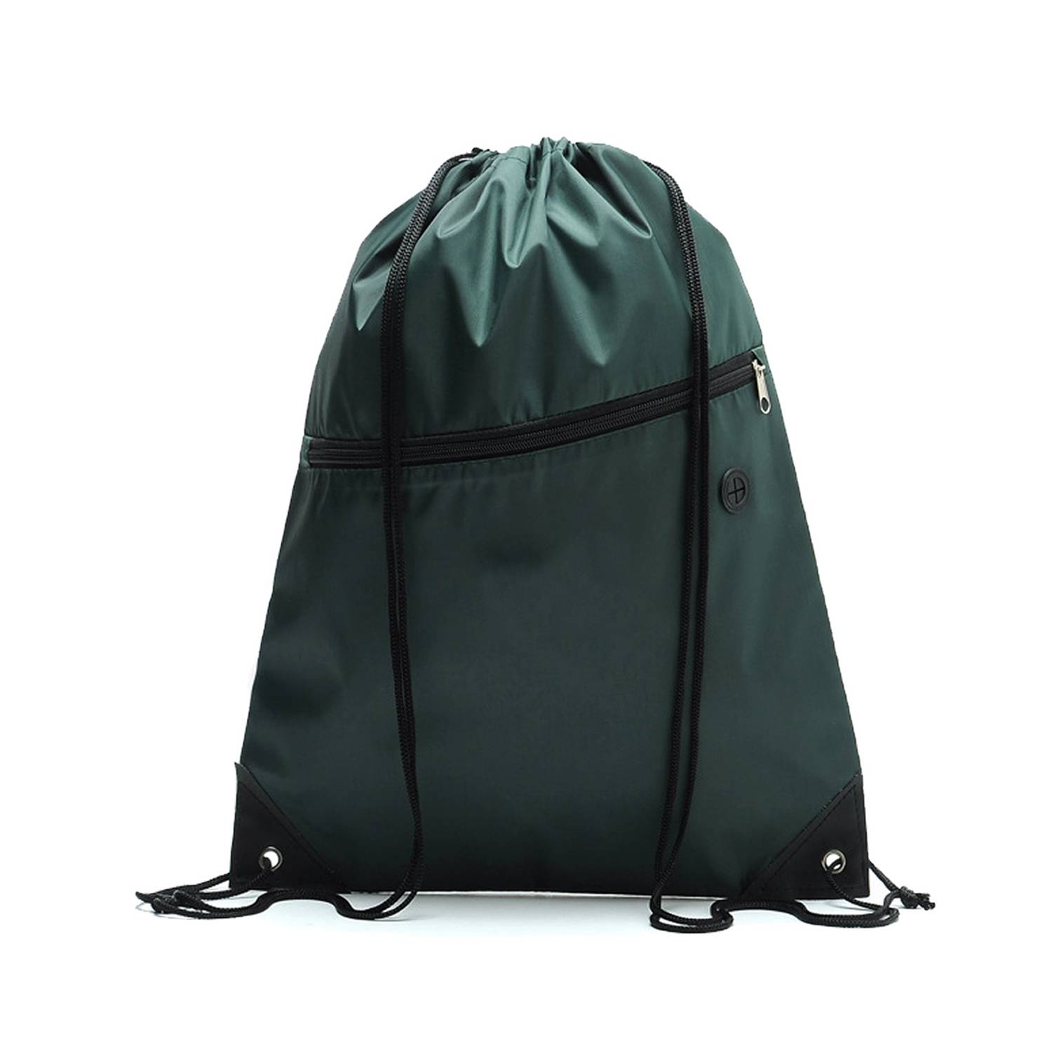 Drawstring Backpack With Zipper Pocket 6