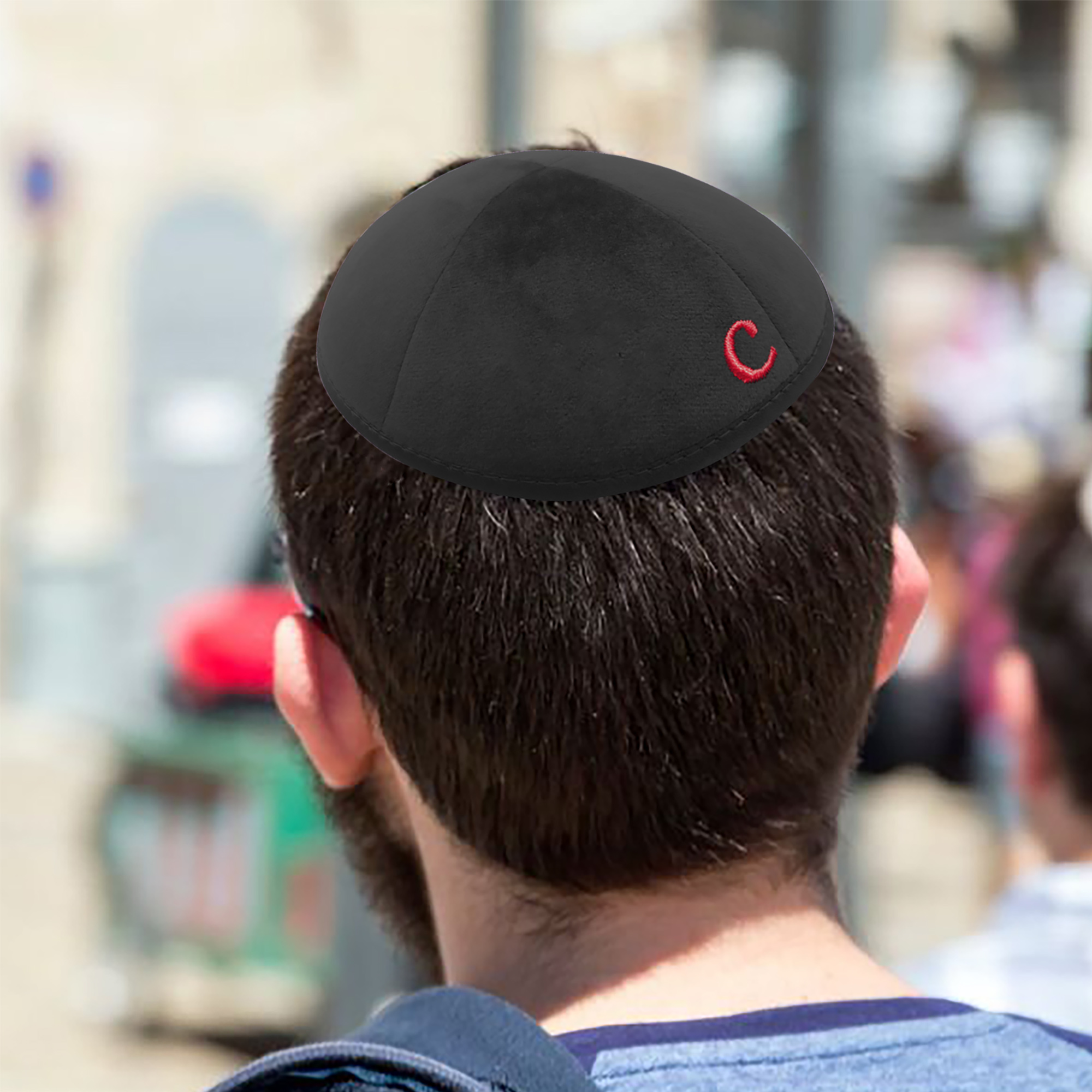 Velvet Yarmulke 13