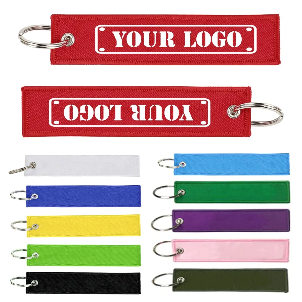 Embroidered Keychain Tag 4