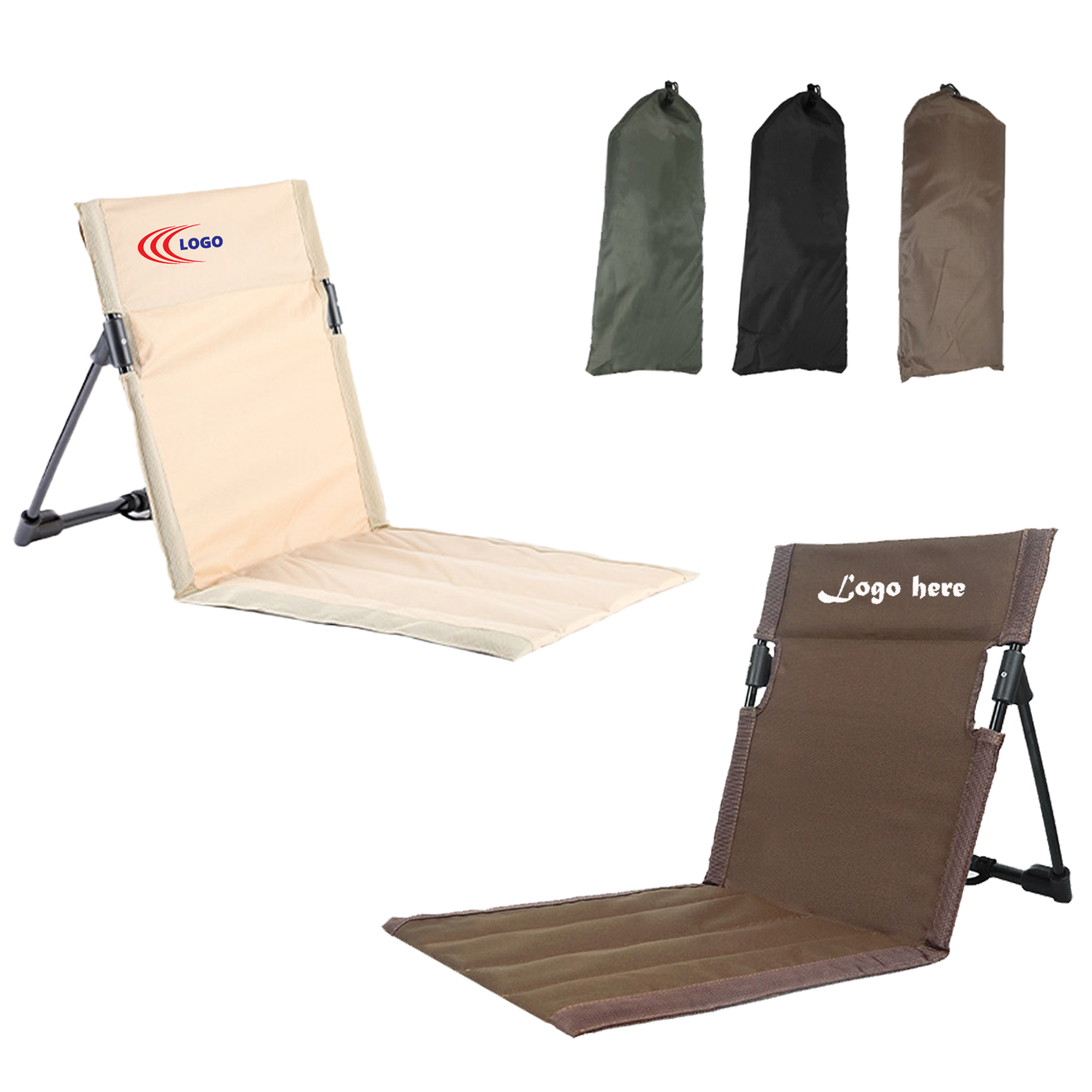 Folding Oxford fabric beach chair 2