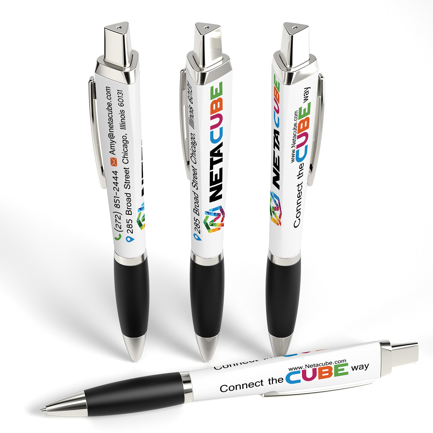 Retractable Performance Pen™ with Clip 5