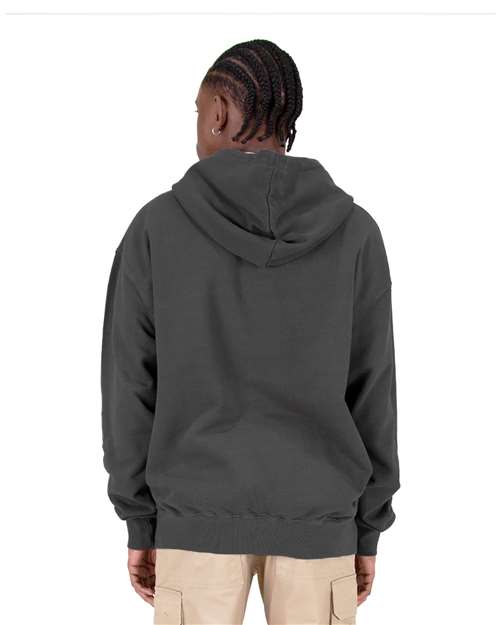Unisex Max Heavy Garment-Dyed Double-Zip Hoodie Sweatshirt - SHGDZ 8