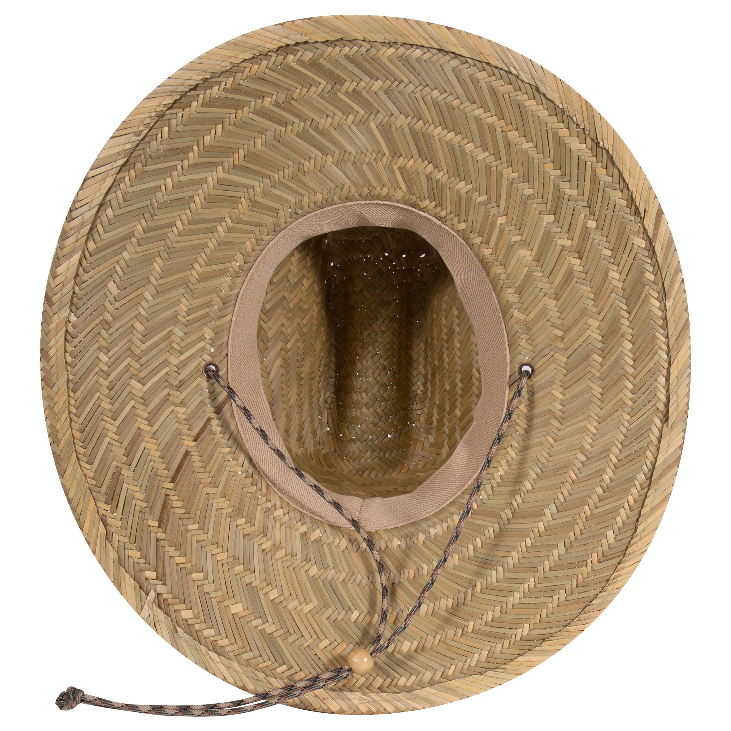 OTTO CAP® Straw Lifeguard Hat w/ Adjustable Cord 2