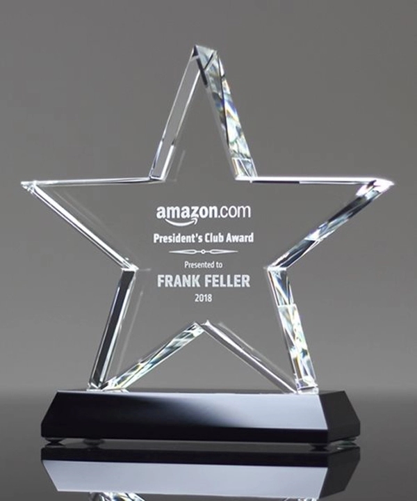 Signature Crystal Star Award 4
