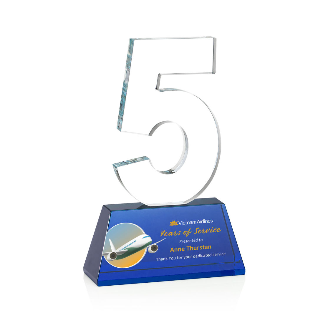 Milestone Optical VividPrint™ Award - Blue 10