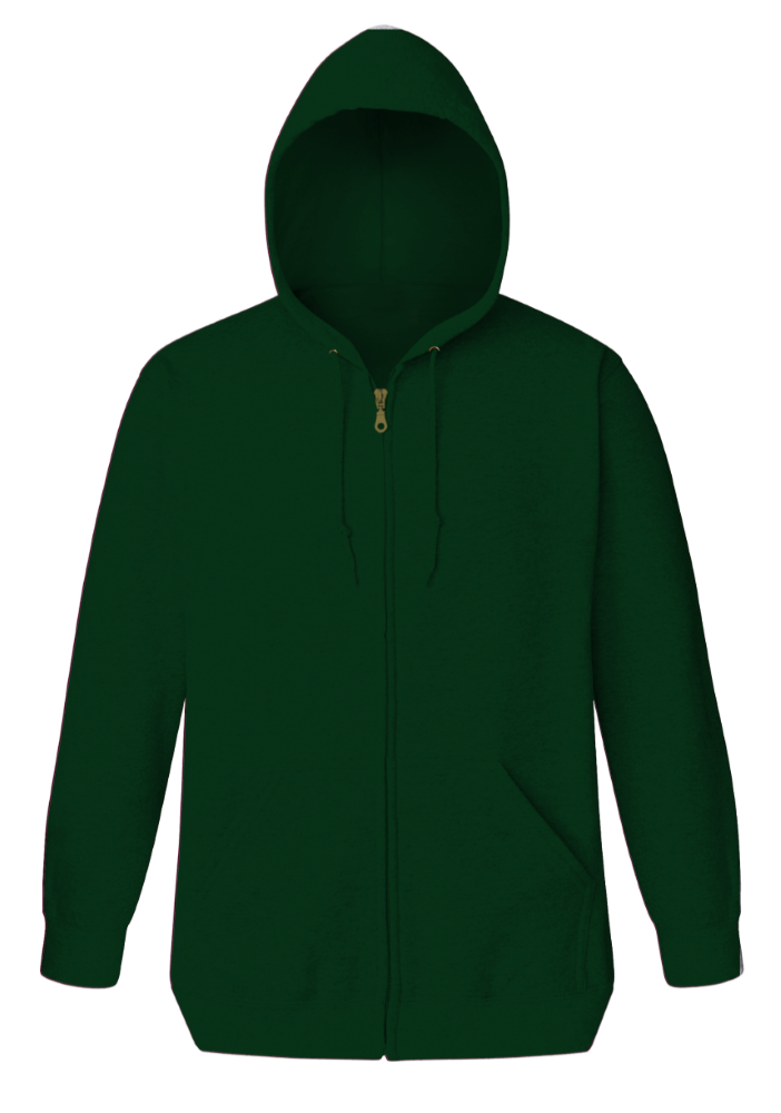 Adult Zip Front Hoodie 37