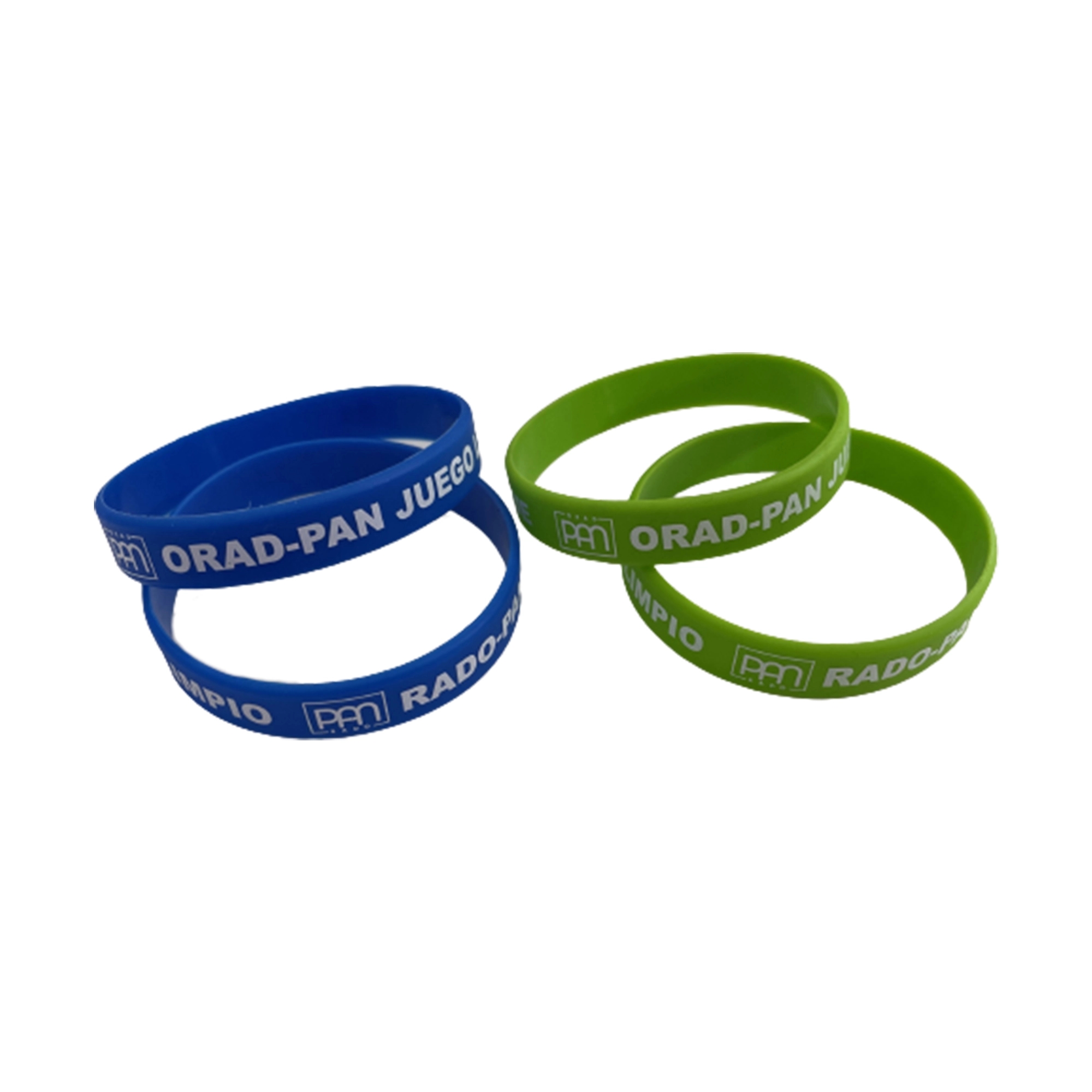 Screen Printed Silicone Wristband 1