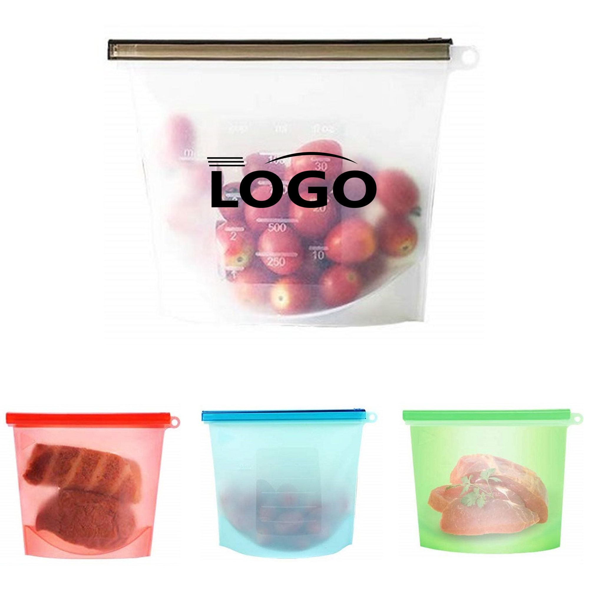 Reusable Silicone Food Storage Bags 1