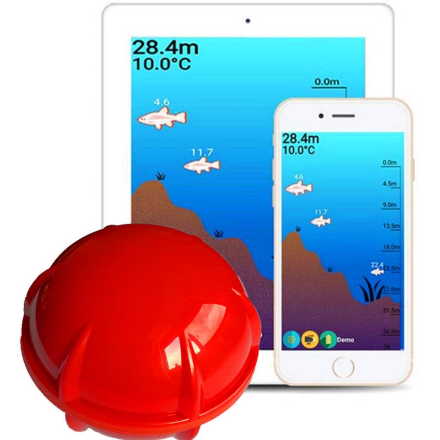 Wireless Sonar Fish Finder 4
