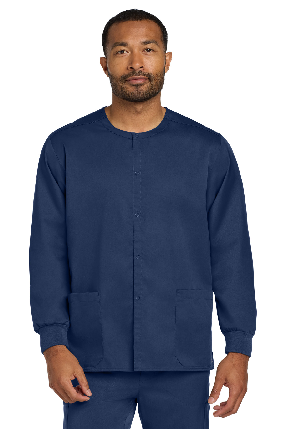 Wink® Unisex WorkFlex Snap-Front Scrub Jacket 42