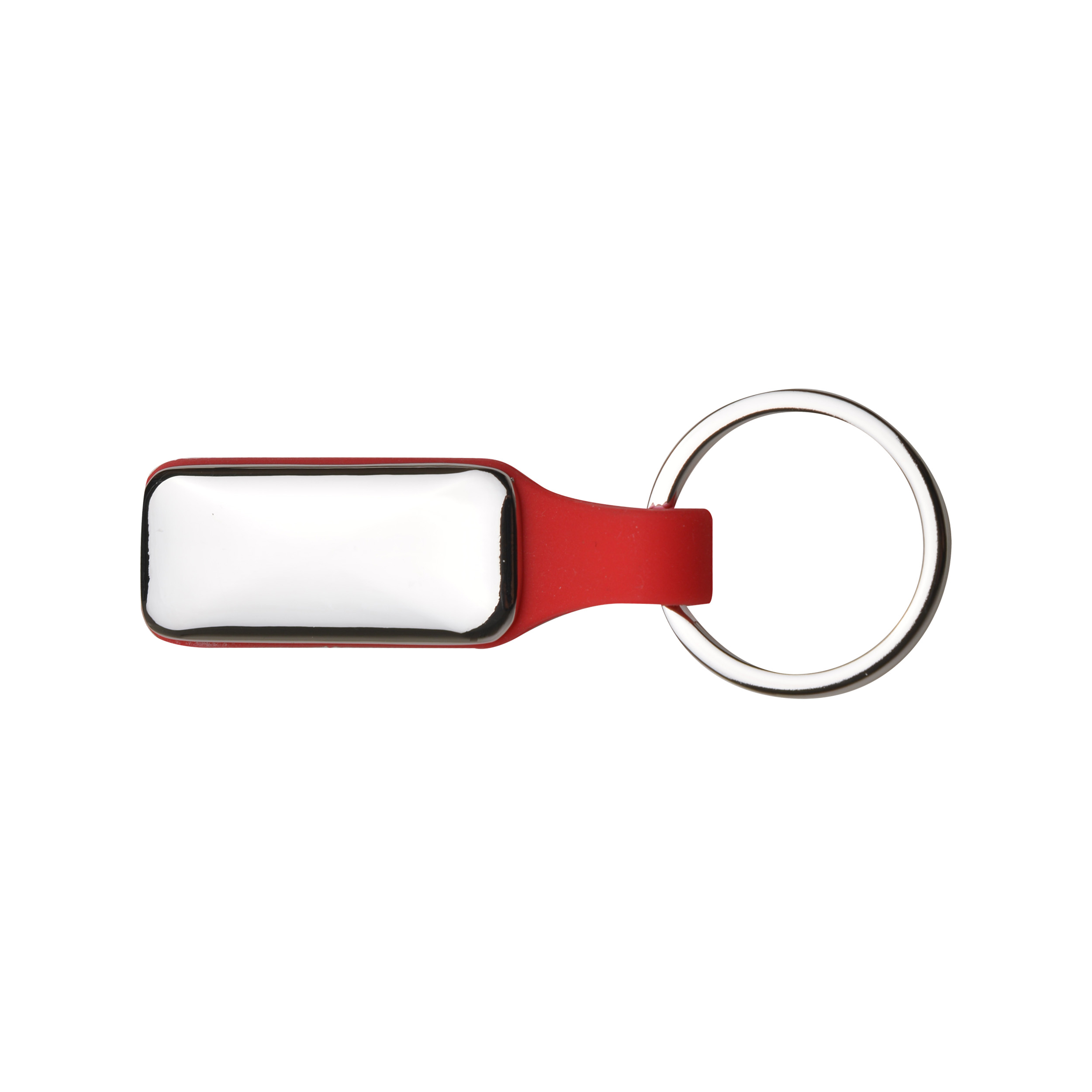 Metal Key Chain with Colored Silicon Strap 4