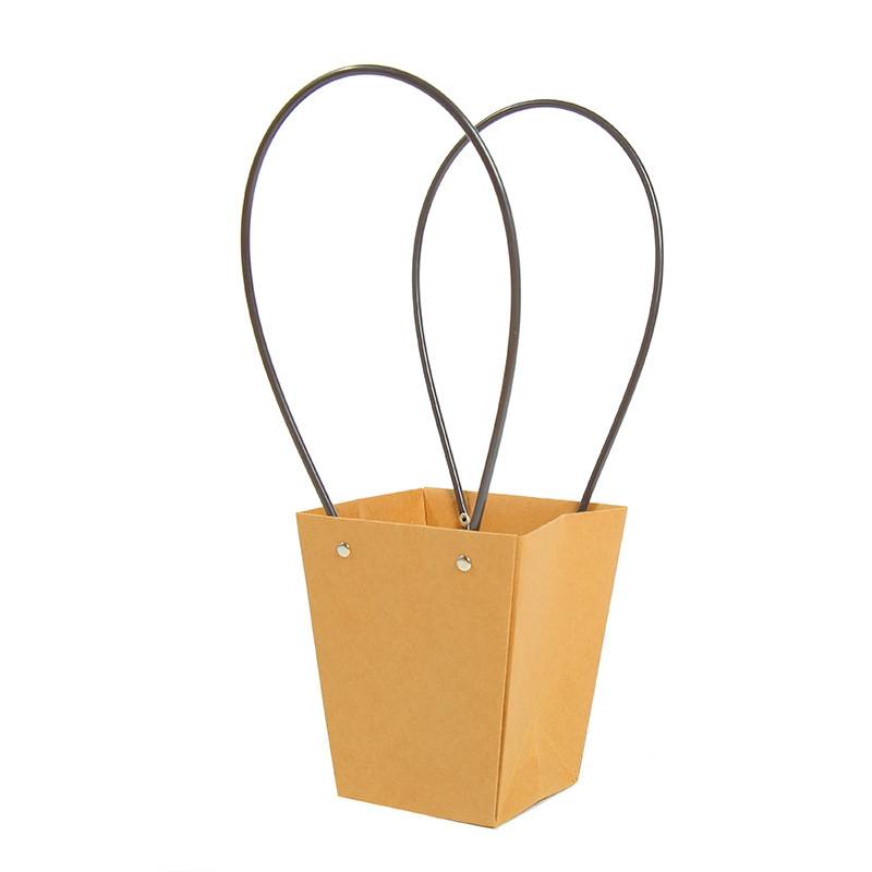 Kraft Paper Flower Decor Bag 4